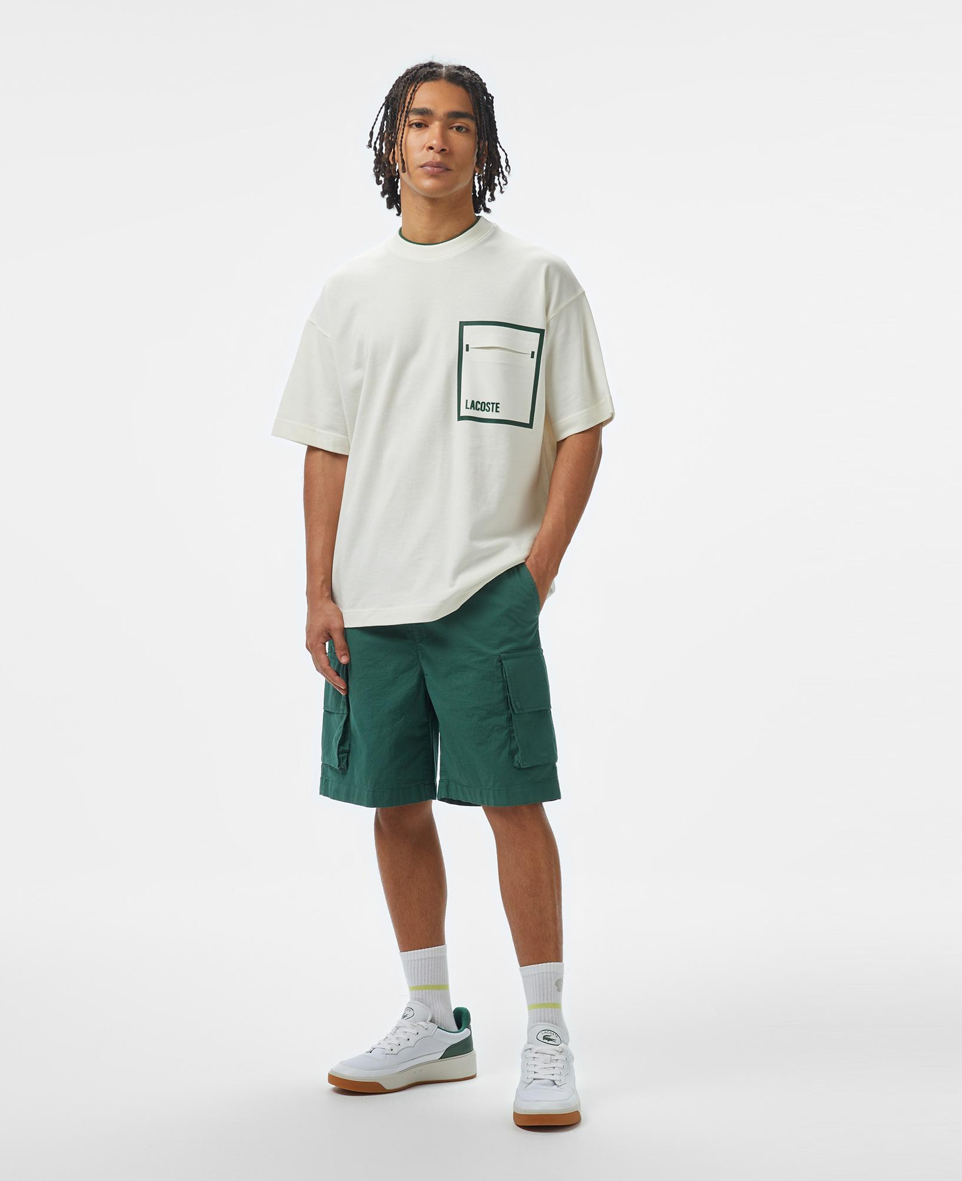 Lacoste House of SuperStep x Lacoste Erkek Yeşil Şort