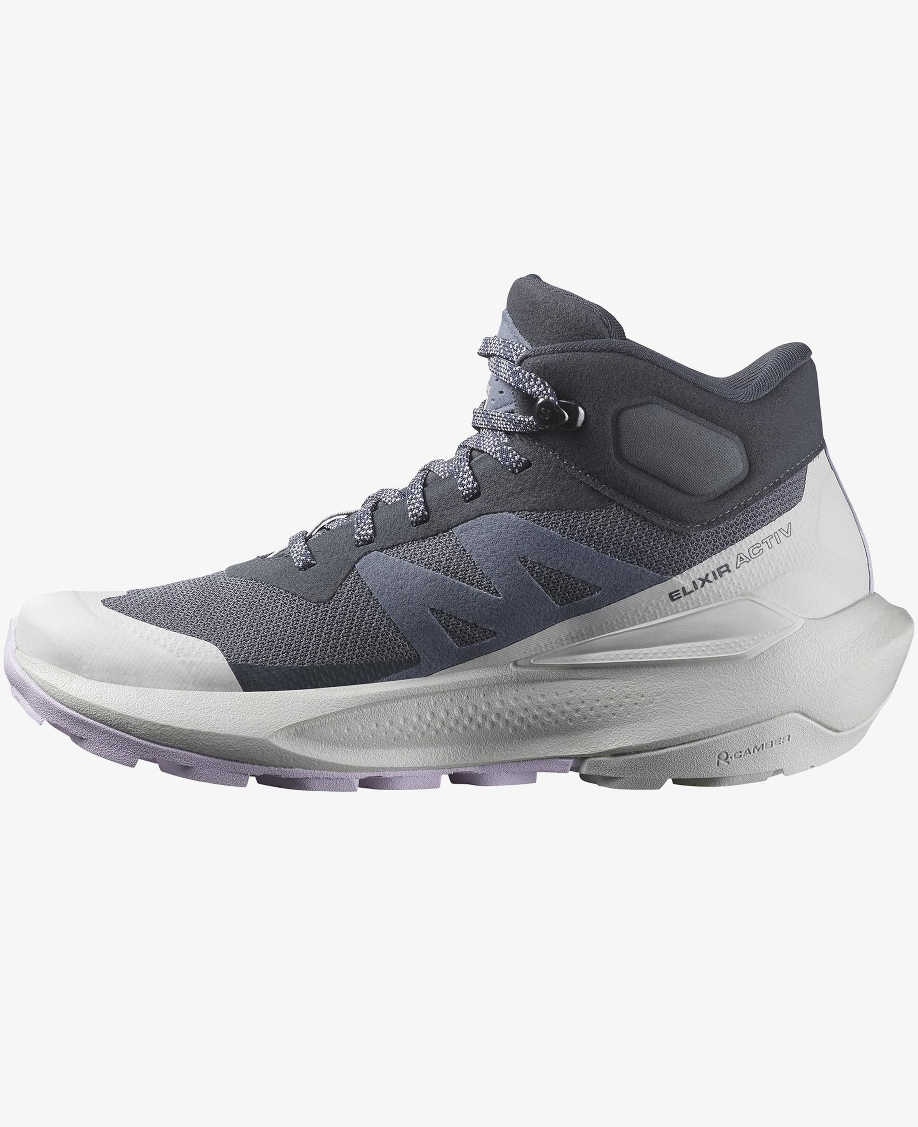 Salomon Elixir Activ Mid Gore-Tex Kadın Gri Bot