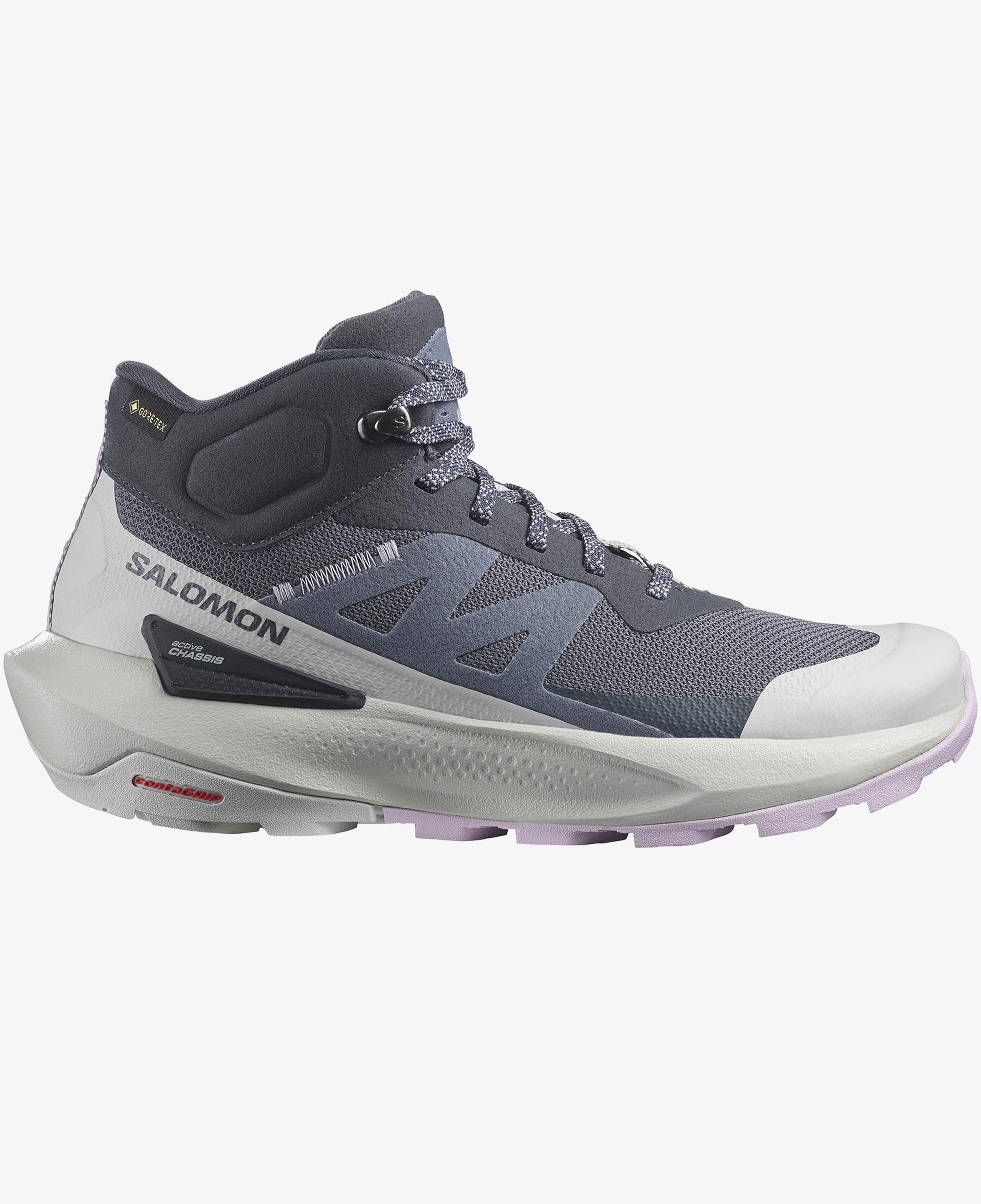 Salomon Elixir Activ Mid Gore-Tex Kadın Gri Bot