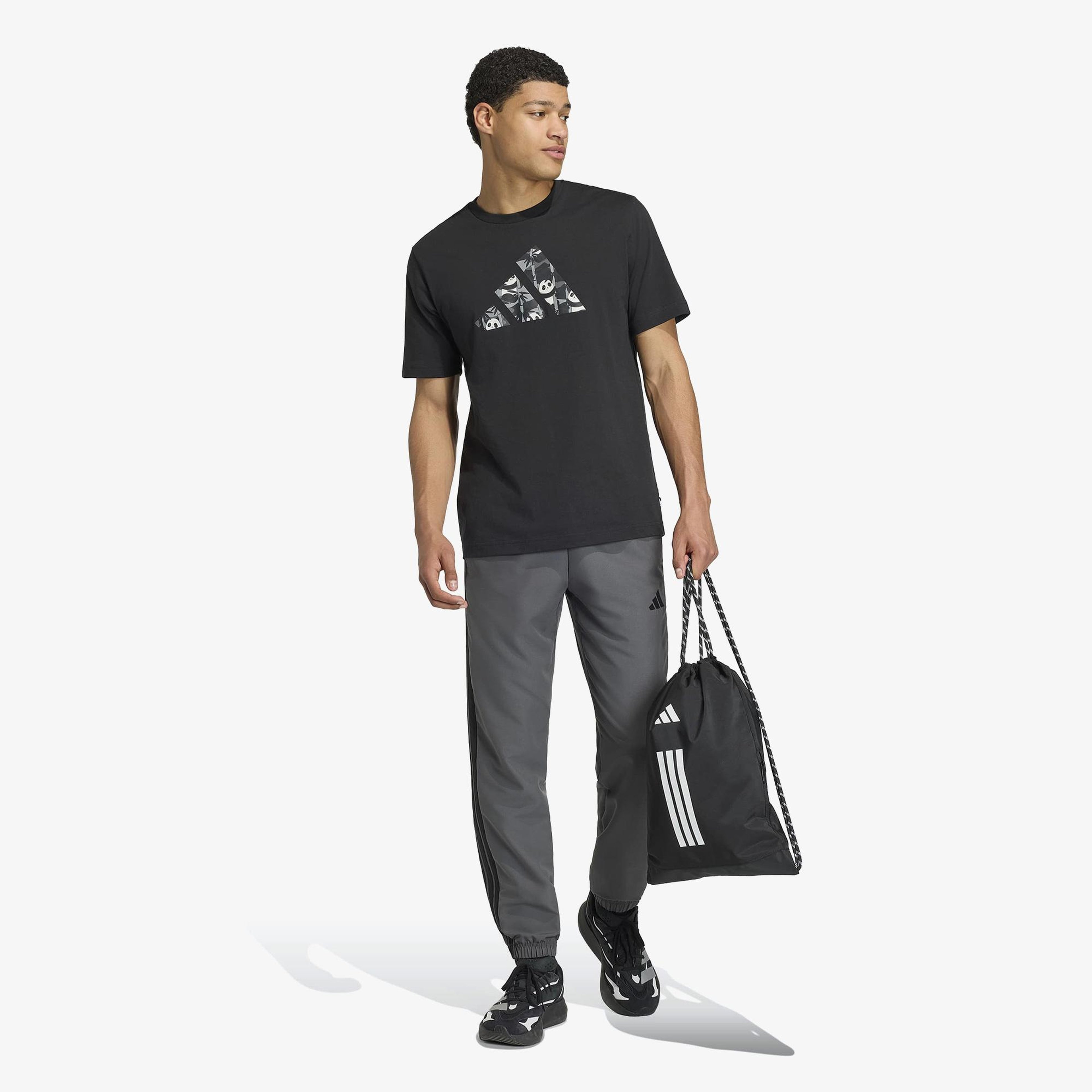 adidas Panda Erkek Siyah T-Shirt