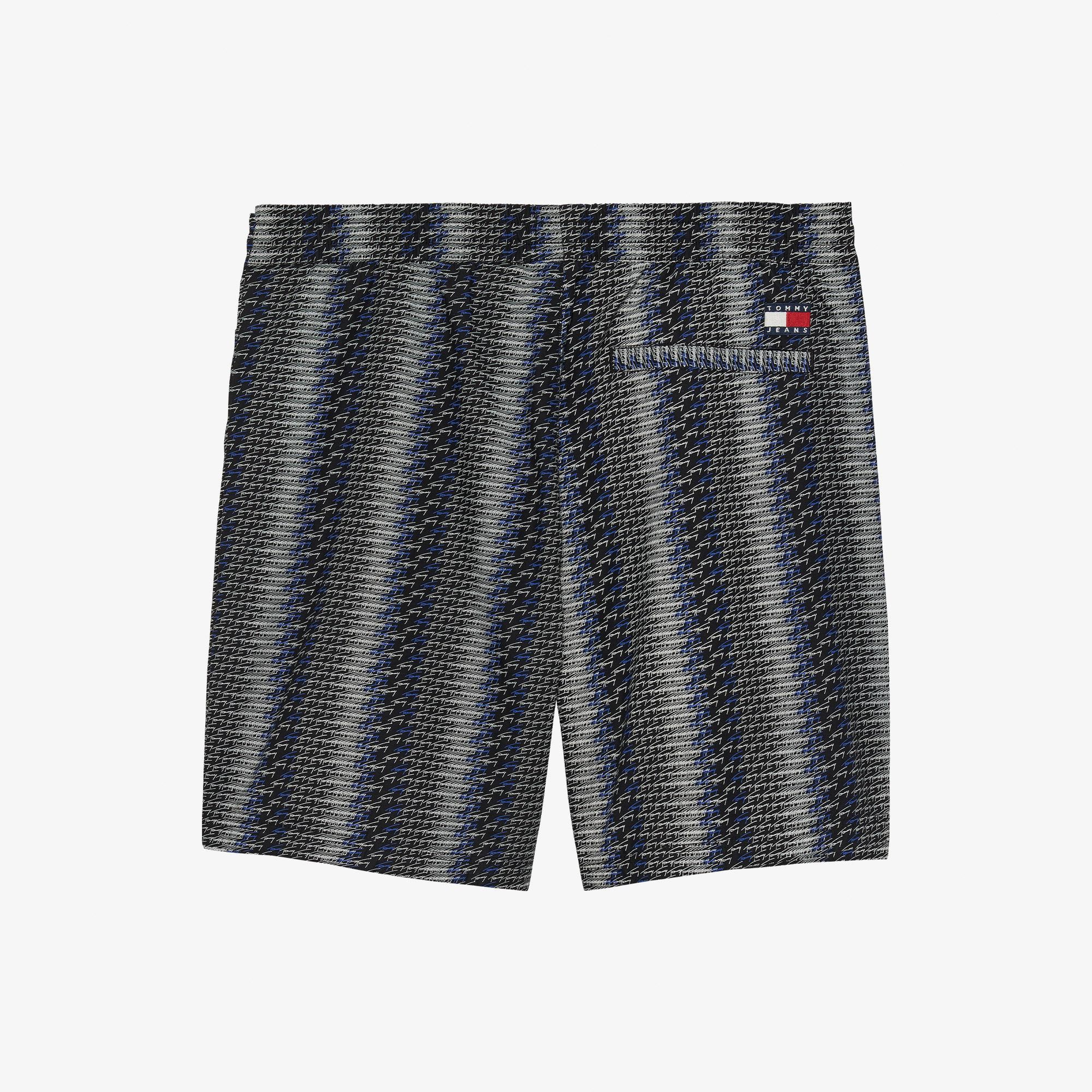 Tommy Hilfiger Aop Erkek Siyah Şort