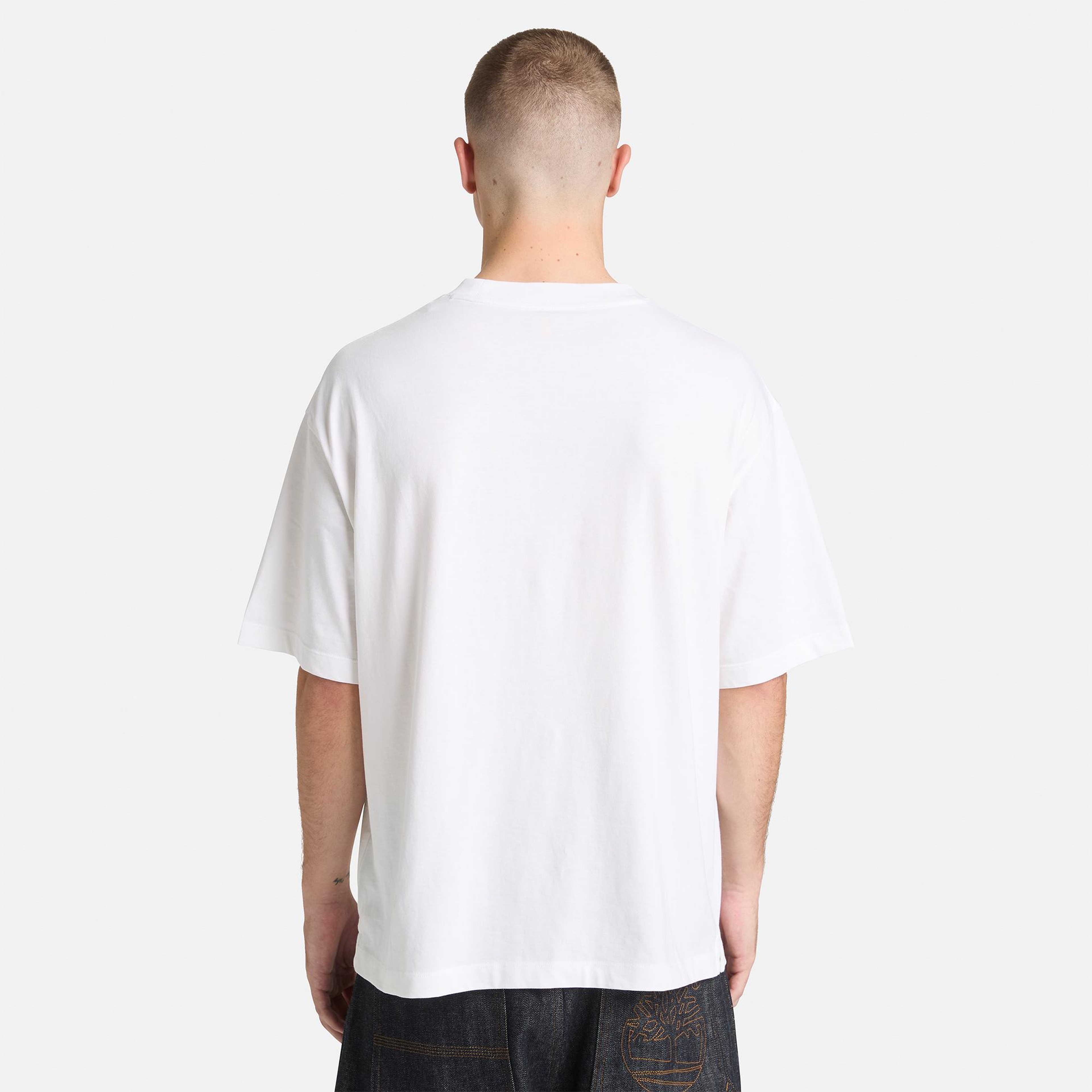 Timberland Dunstain River Erkek Beyaz T-Shirt