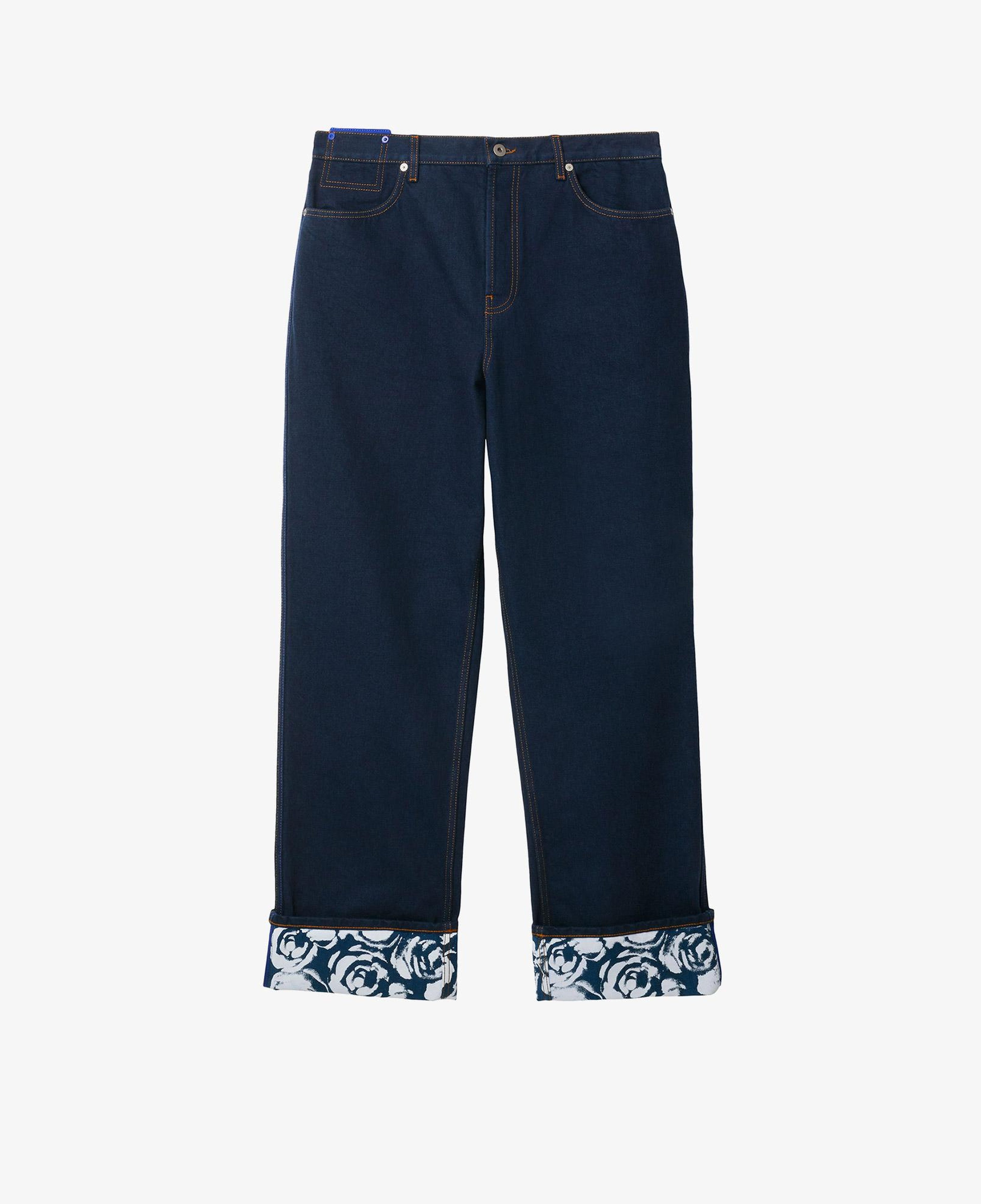 Burberry Erkek Lacivert Pantolon
