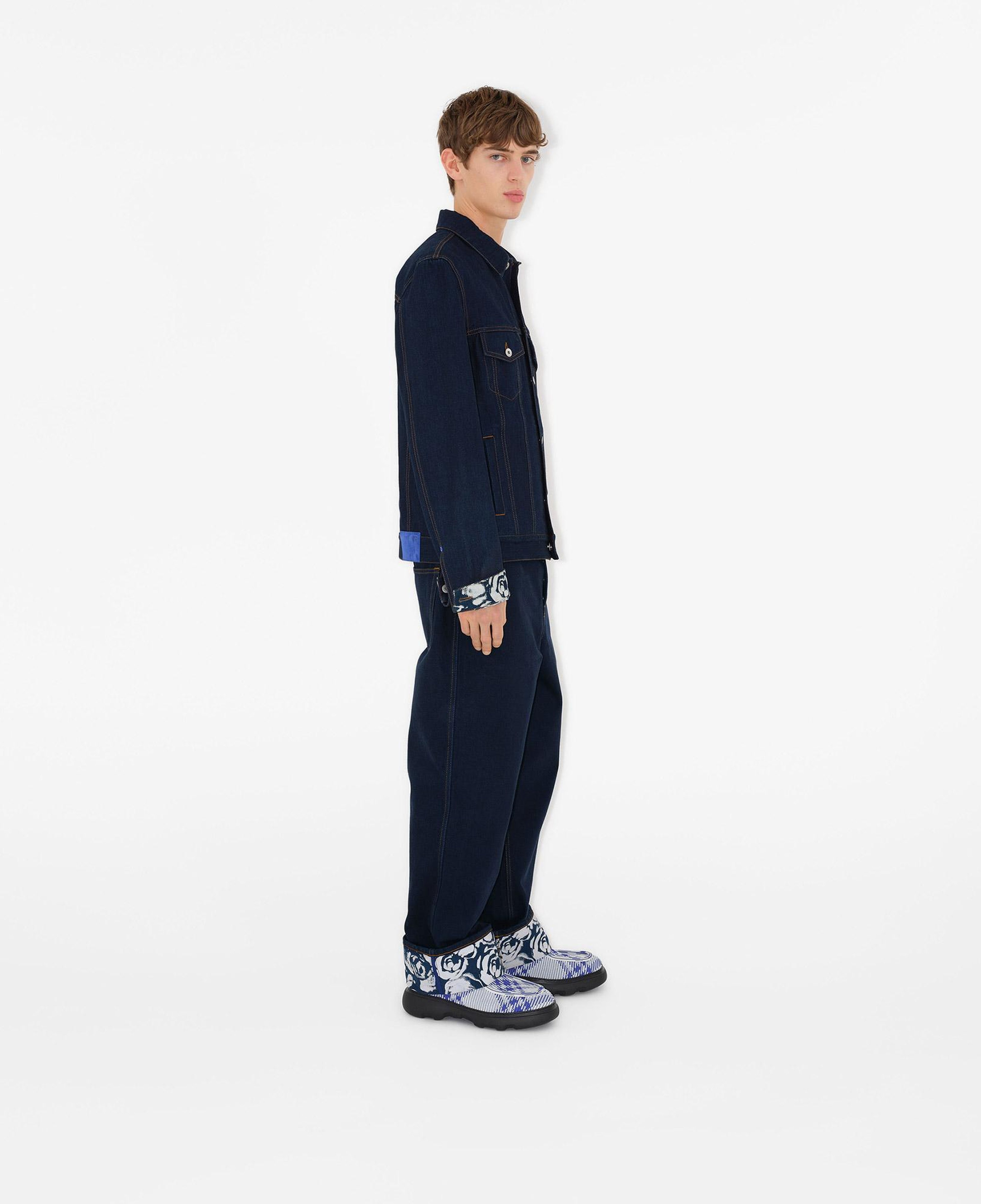 Burberry Erkek Lacivert Pantolon