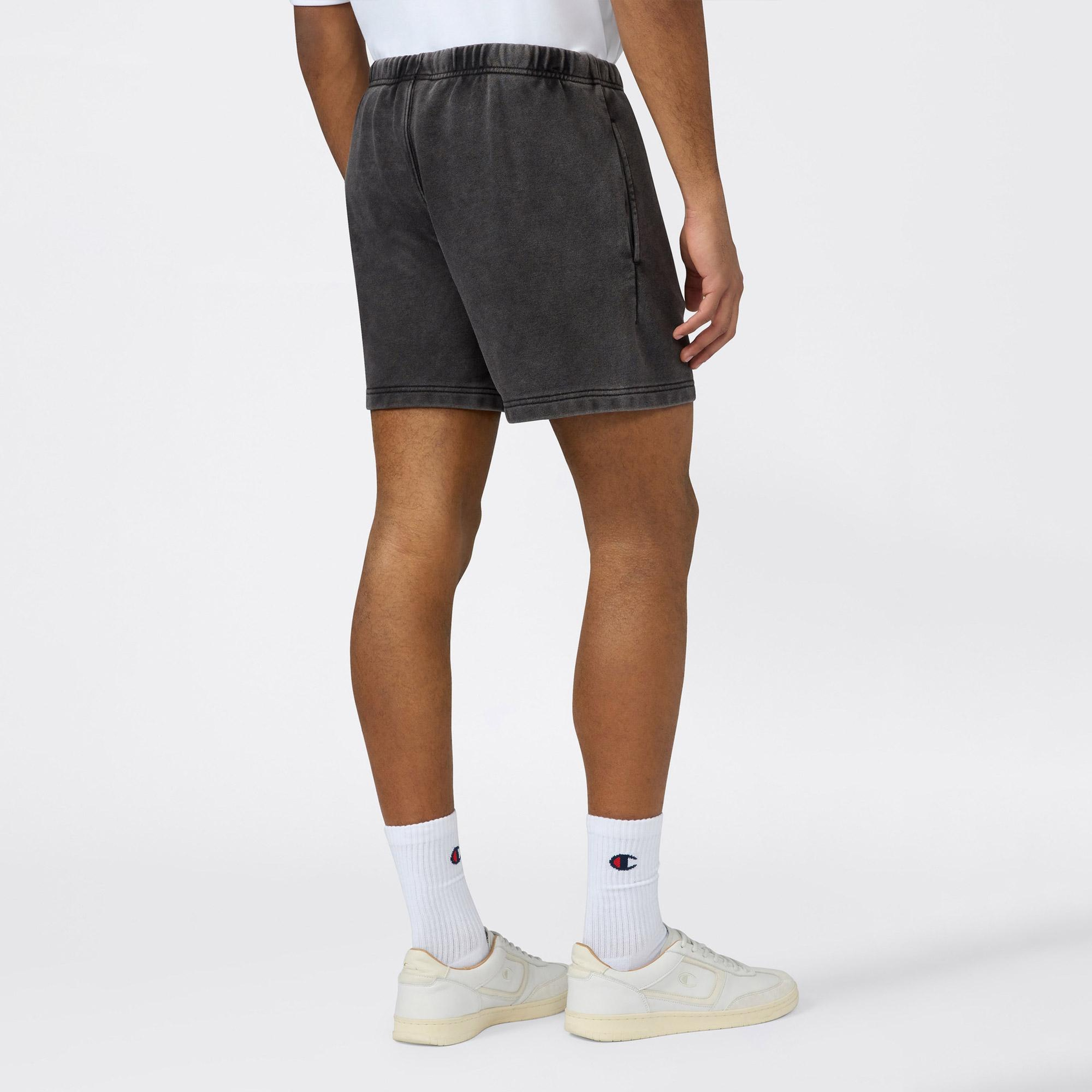 Champion Relaxed Fit Erkek Gri Şort
