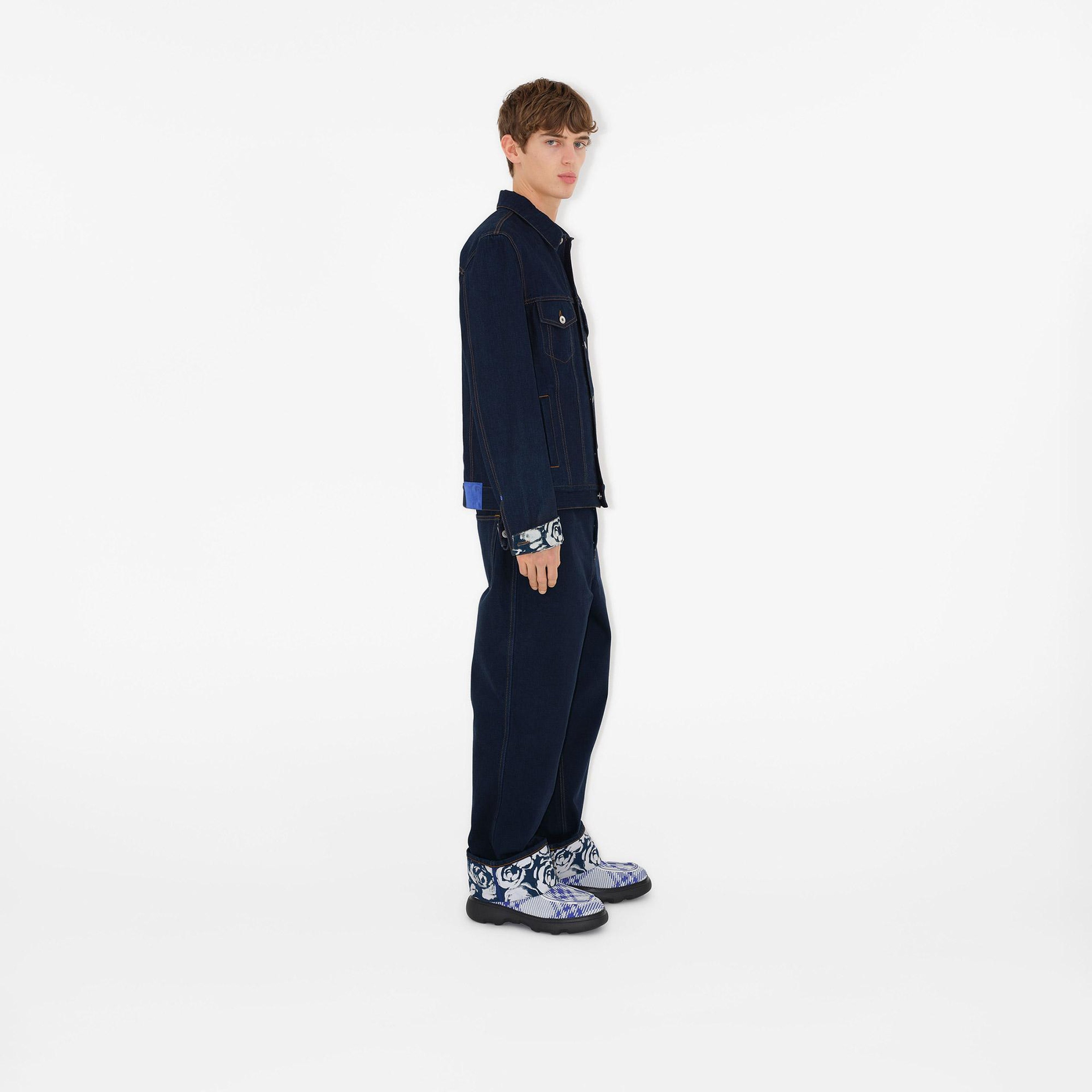 Burberry Erkek Lacivert Pantolon