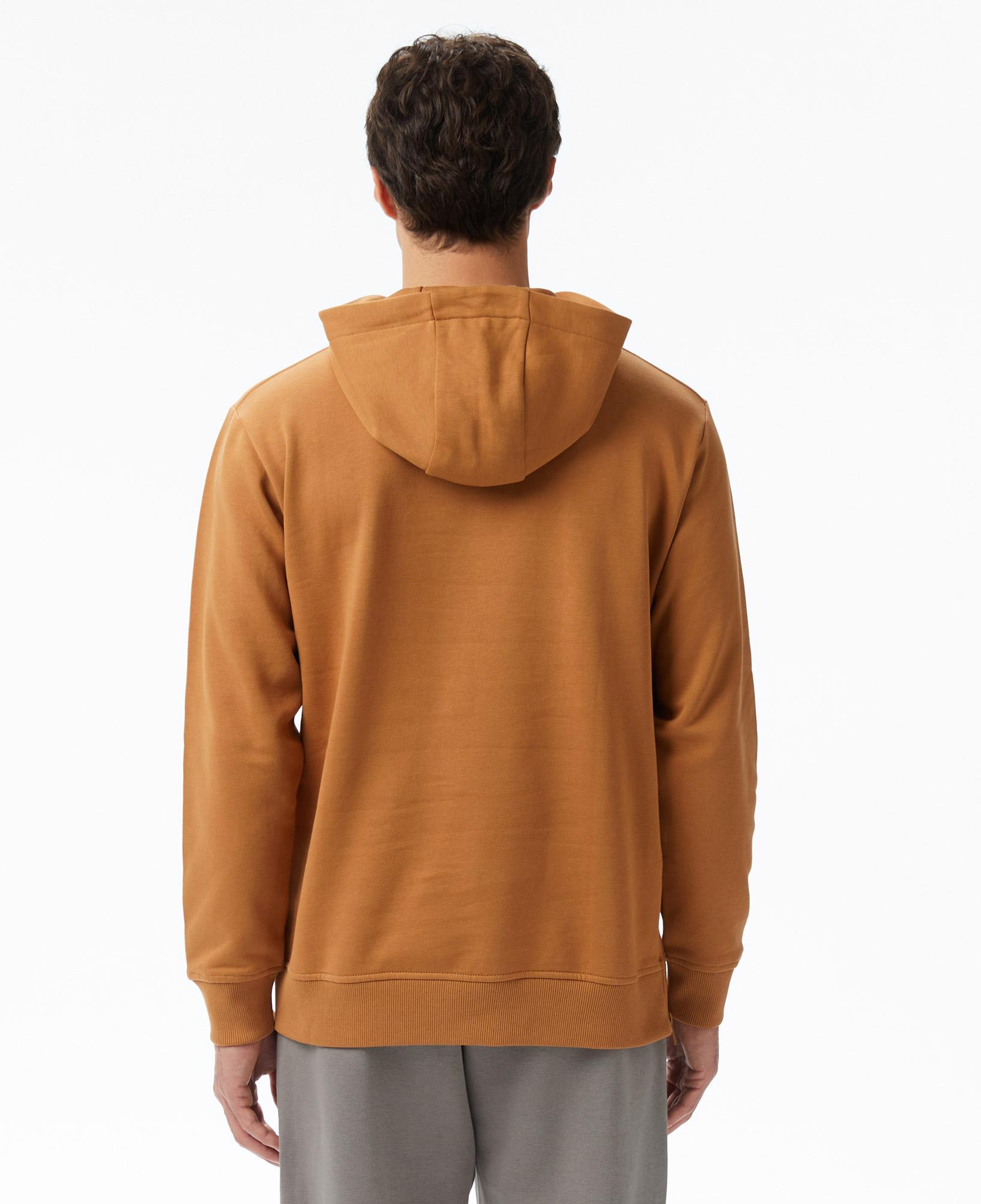 United4 Classic Erkek Kahverengi Hoodie
