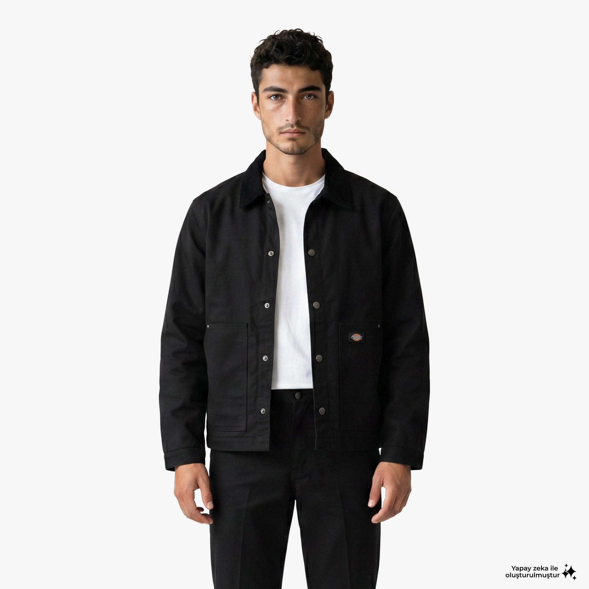 Dickies Union Barn Erkek Siyah Ceket