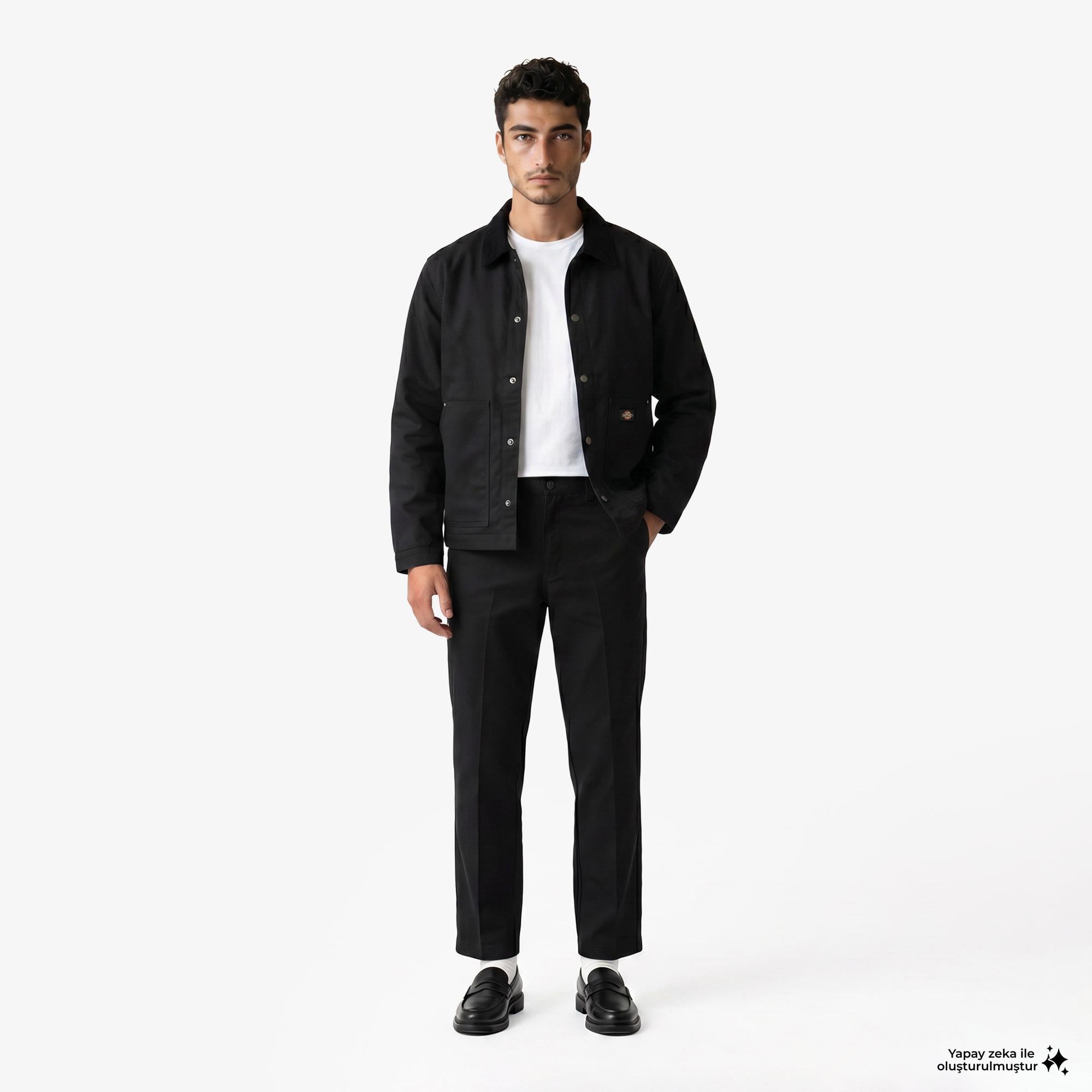 Dickies Union Barn Erkek Siyah Ceket