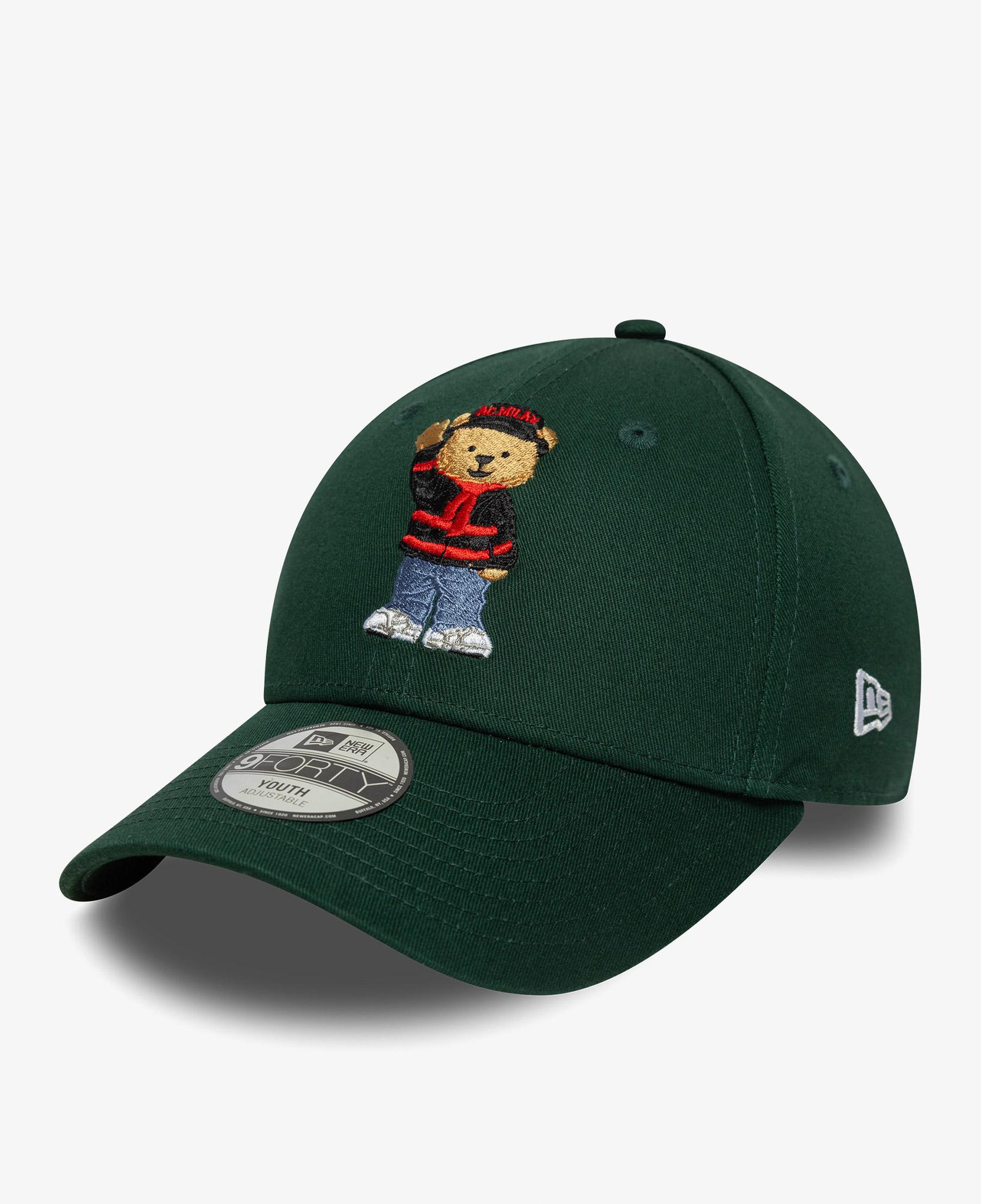 New Era Bear 9Forty Ac Milan Çocuk Yeşil Şapka