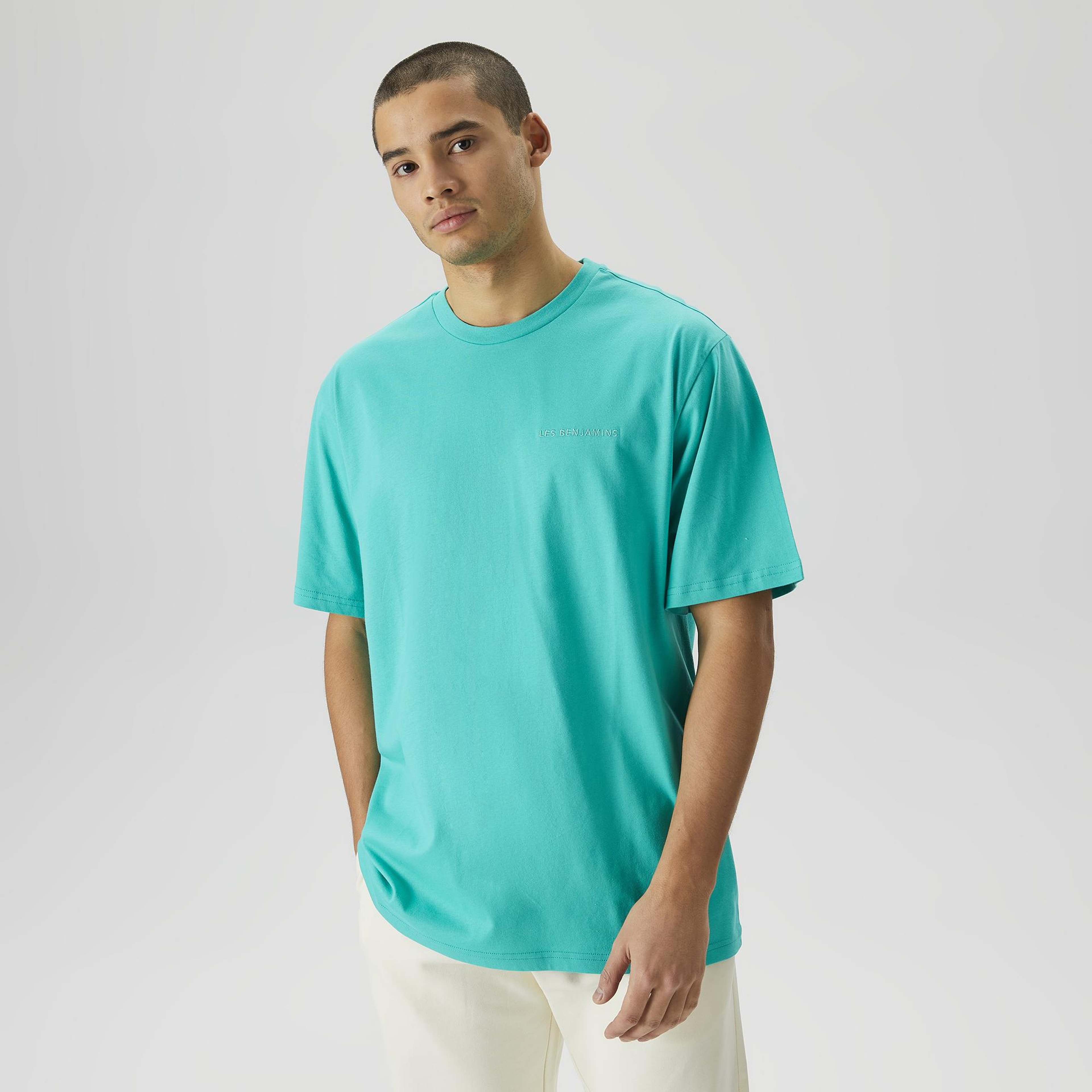 Les Benjamins Essential Erkek Yeşil T-Shirt