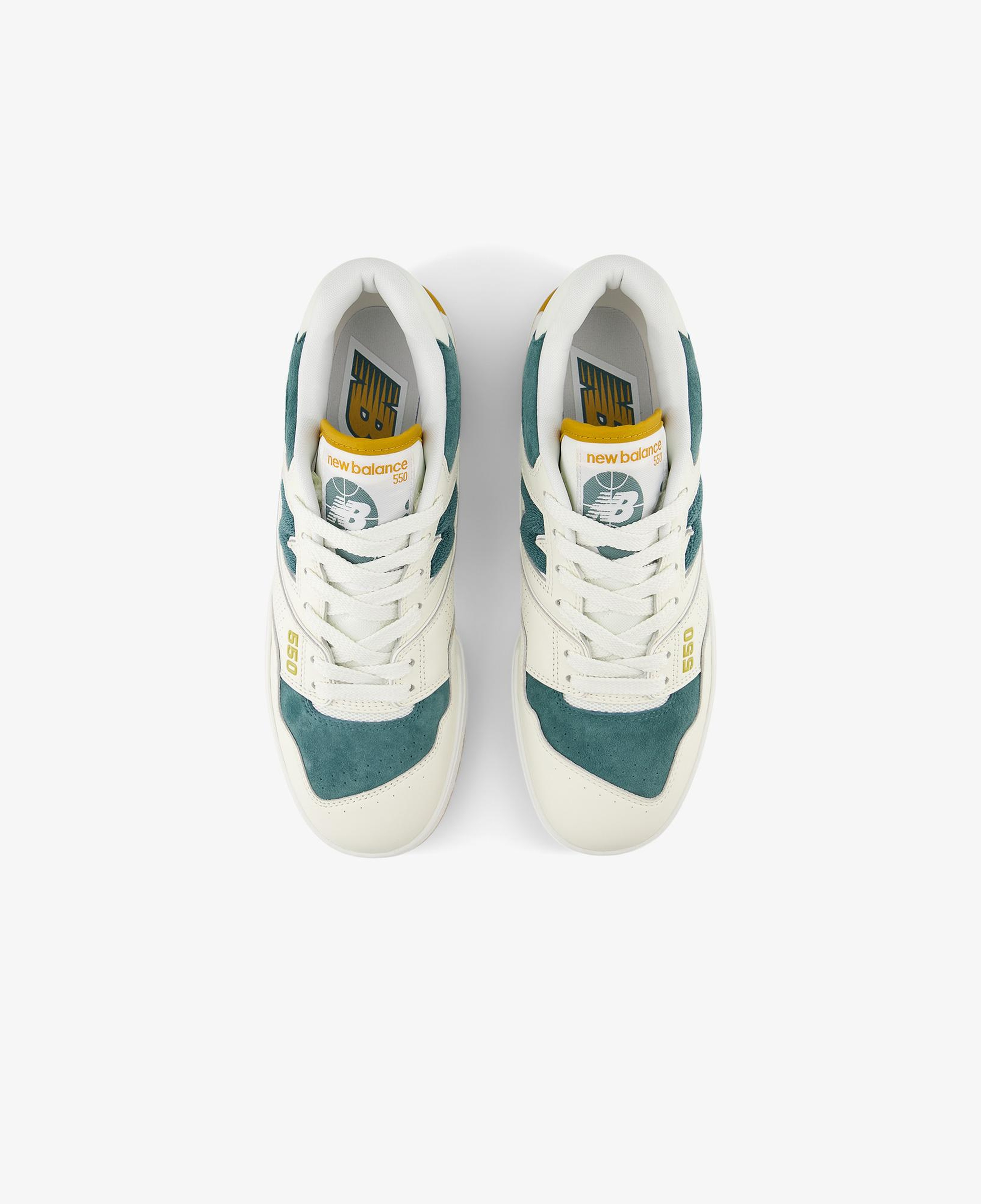 New Balance 550 Unisex Beyaz Yeşil Spor Ayakkabı