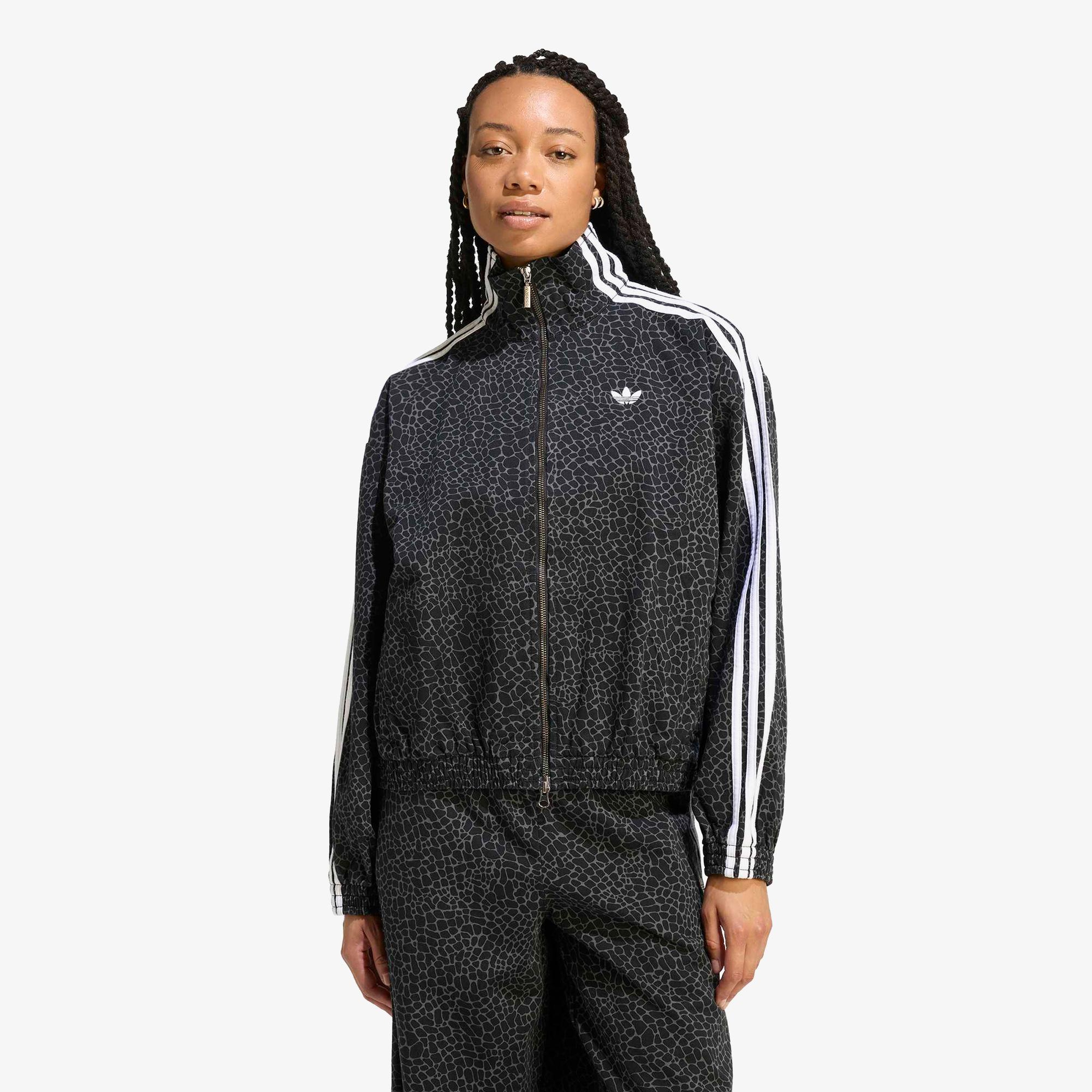adidas Firebird Denim Kadın Siyah Ceket