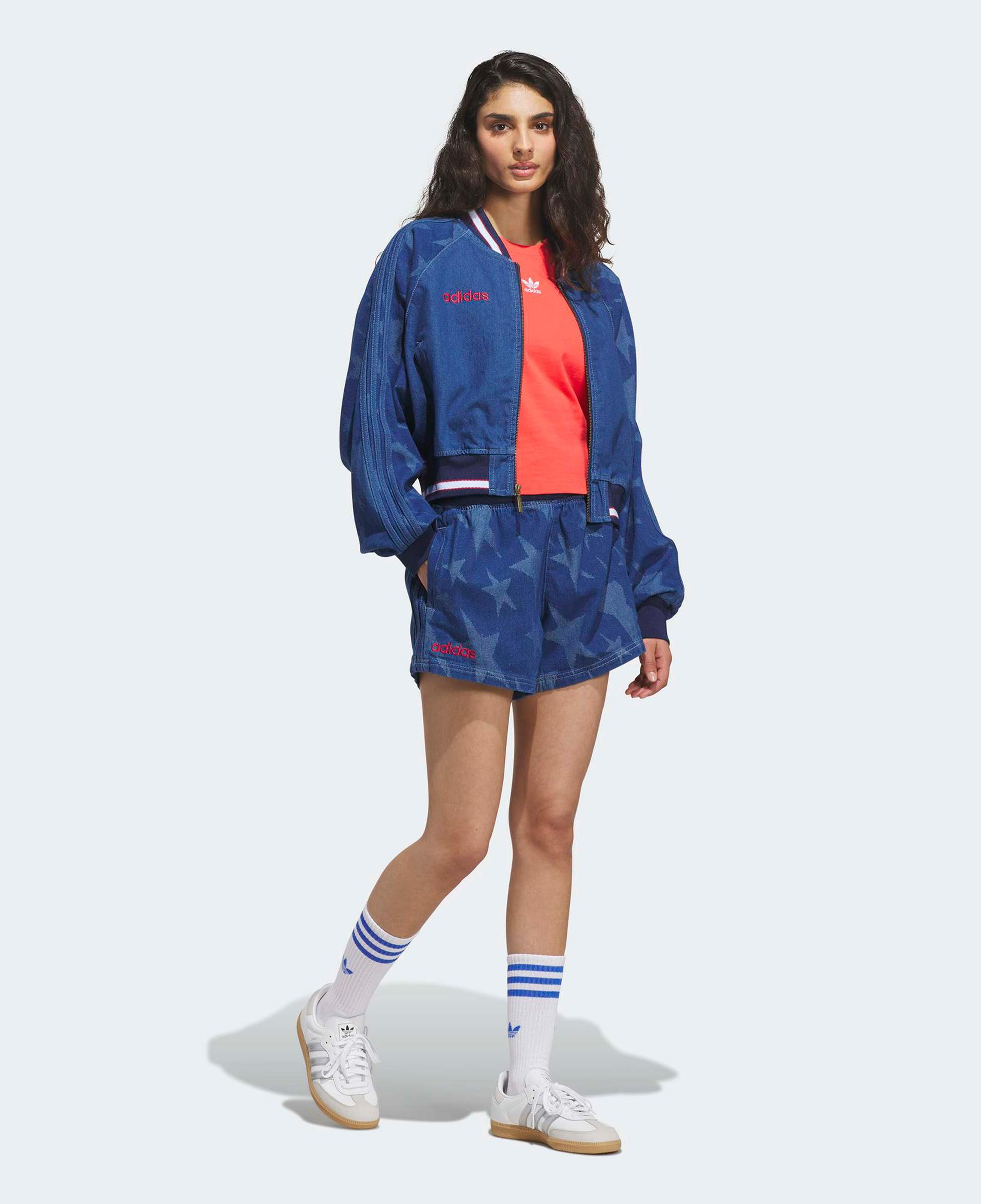adidas Varsity Kadın Mavi Şort