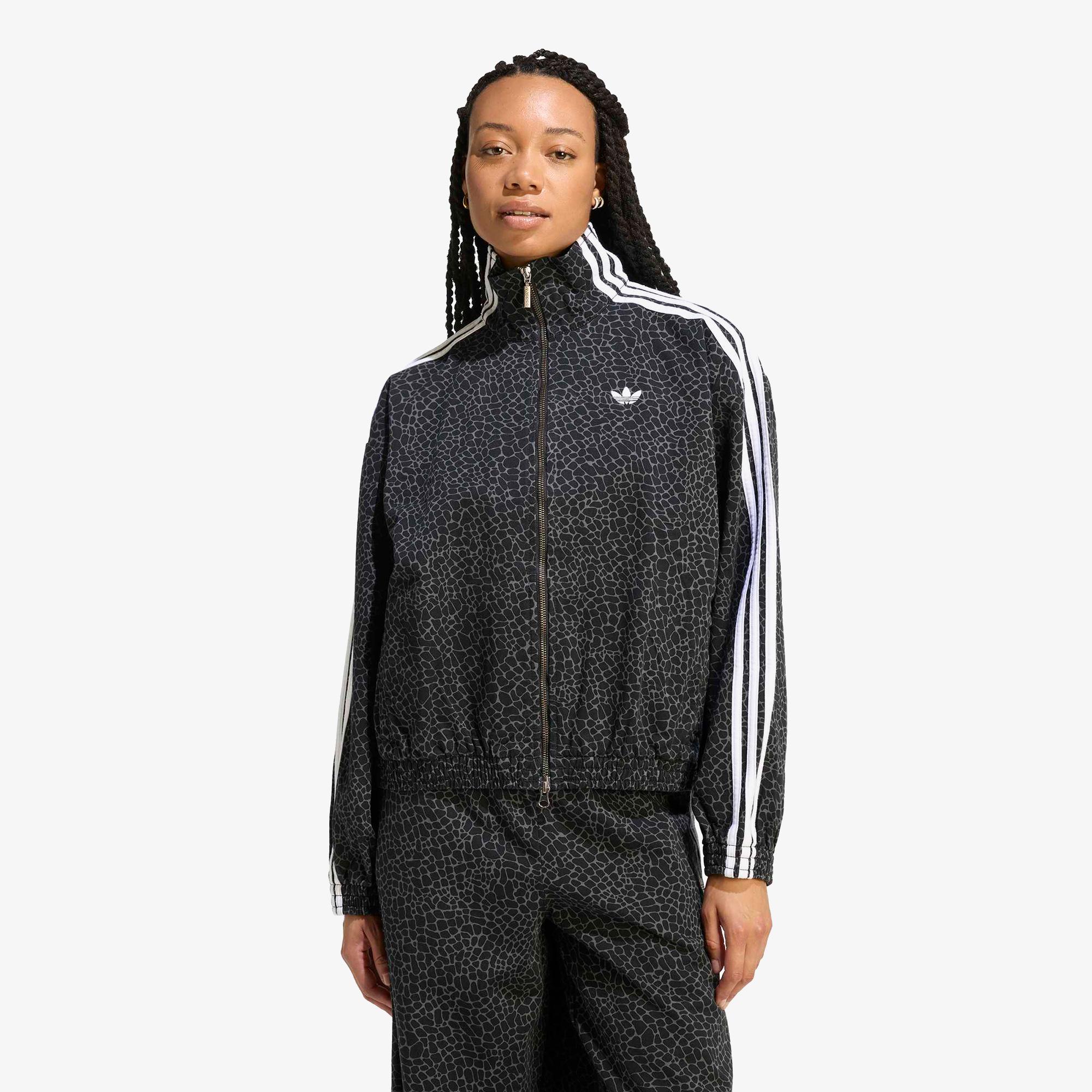 adidas Firebird Denim Kadın Siyah Ceket