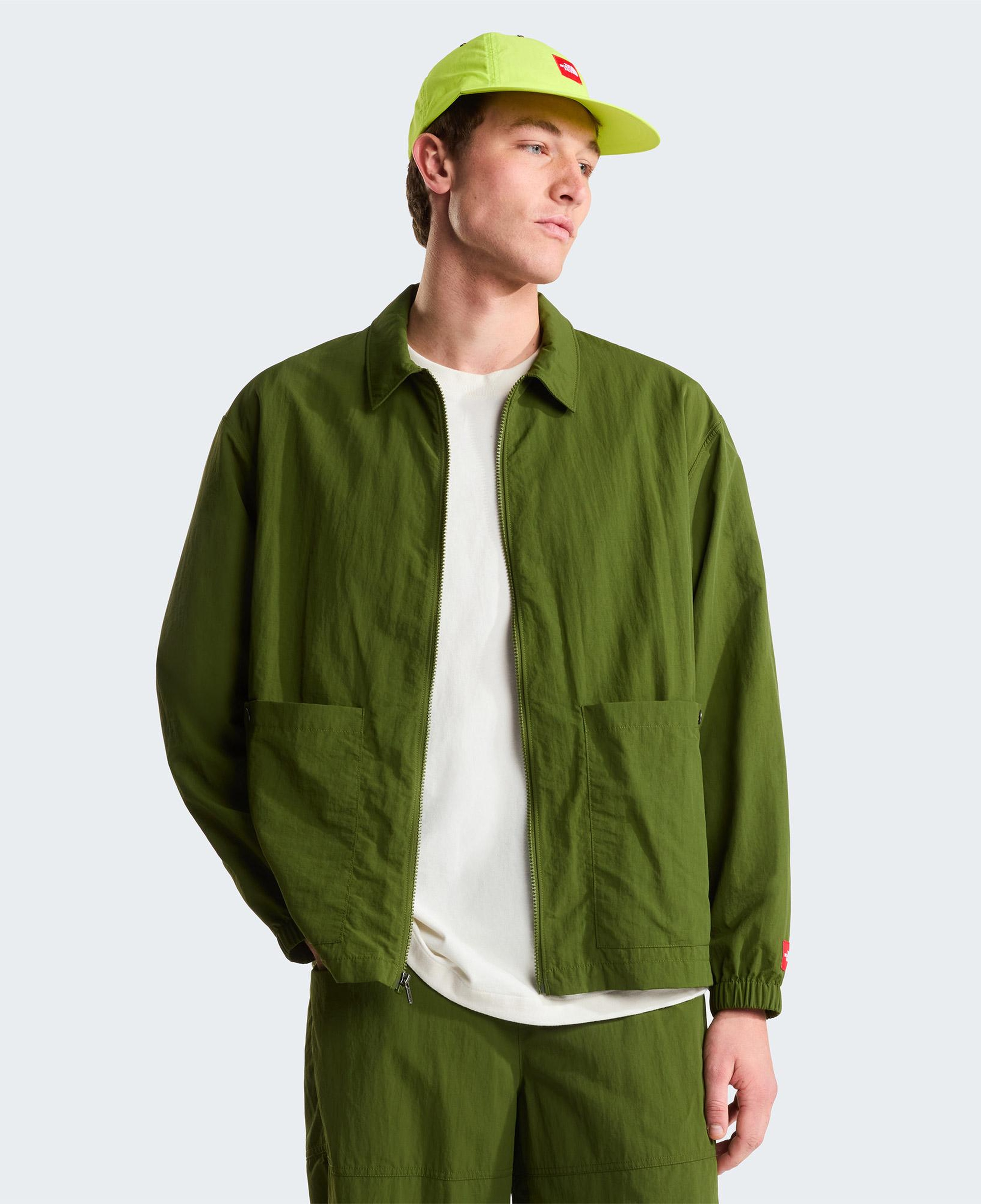 The North Face Red Box Nylon L/S Erkek Yeşil Gömlek