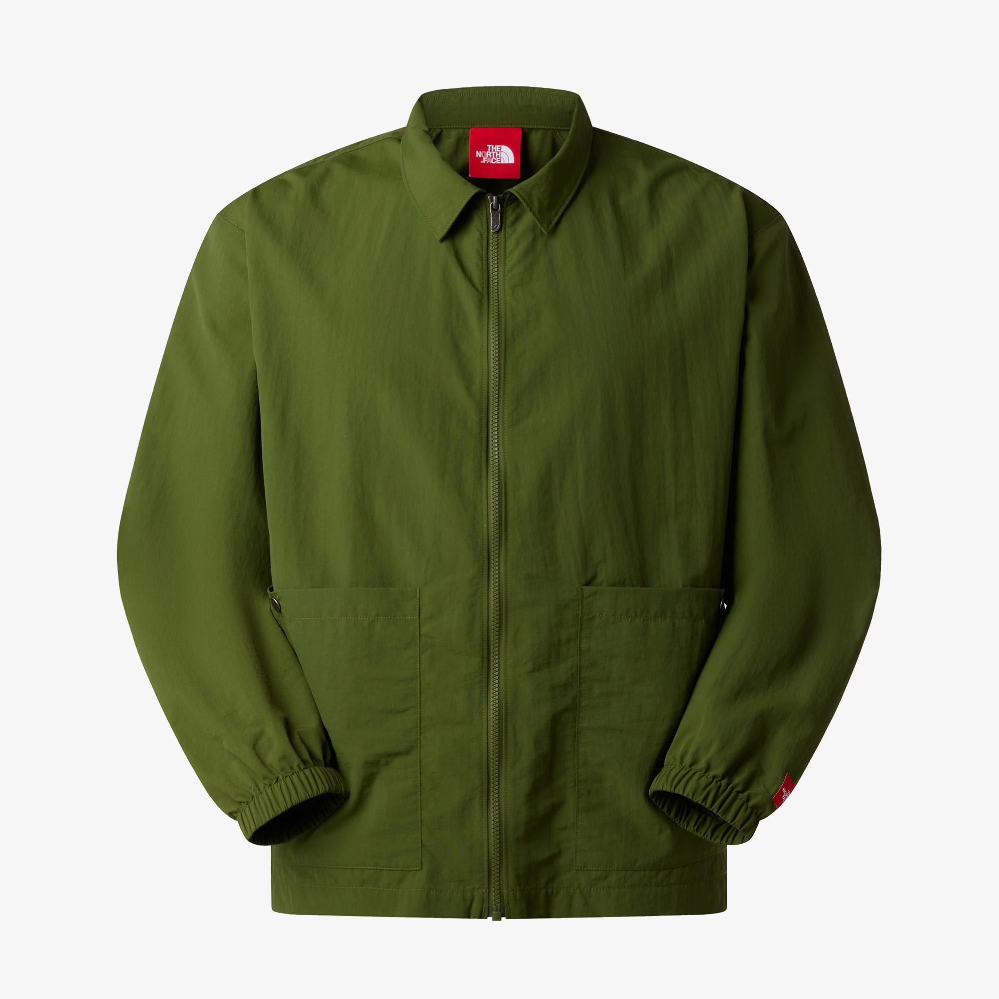 The North Face Red Box Nylon L/S Erkek Yeşil Gömlek