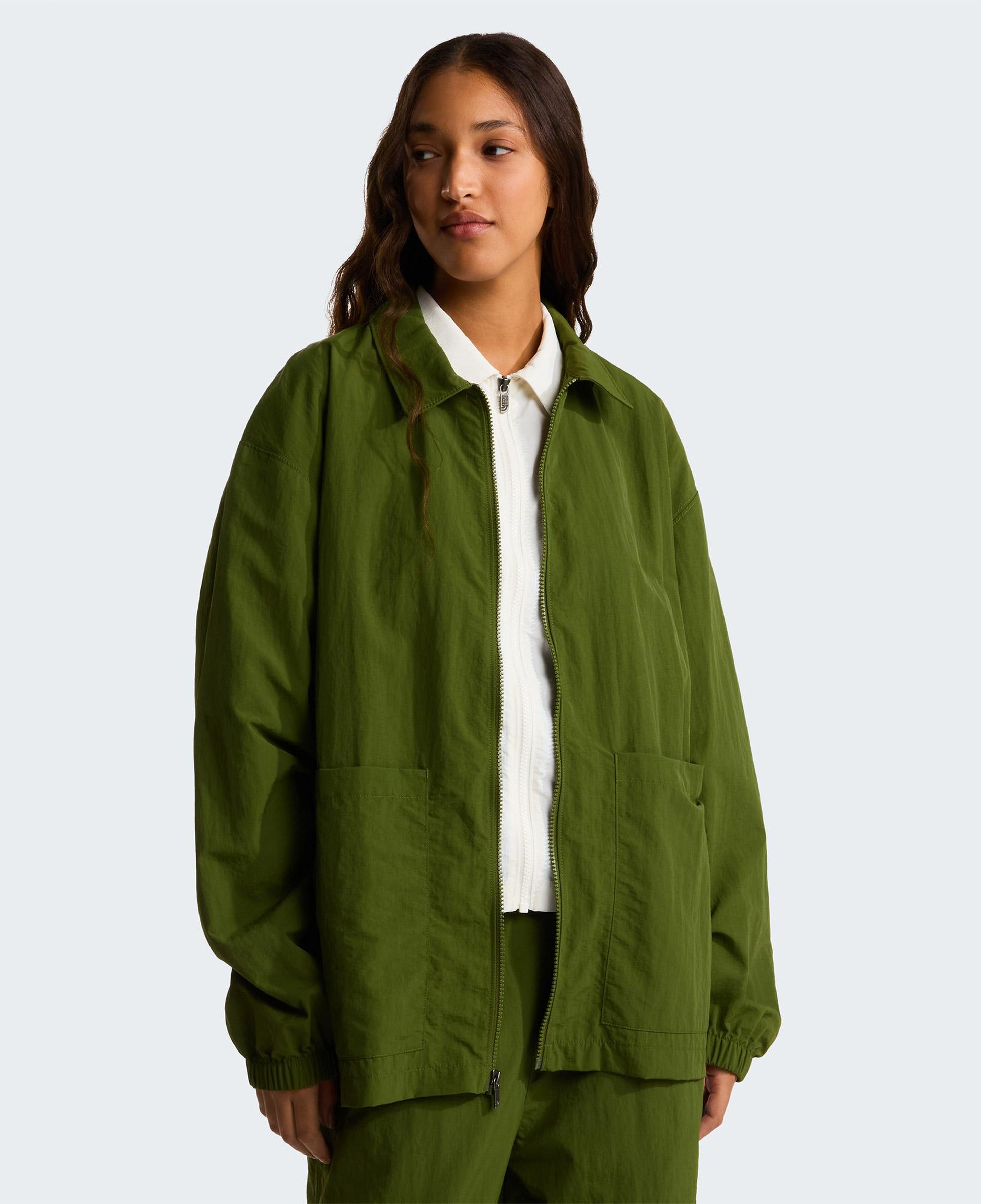 The North Face Red Box Nylon L/S Erkek Yeşil Gömlek
