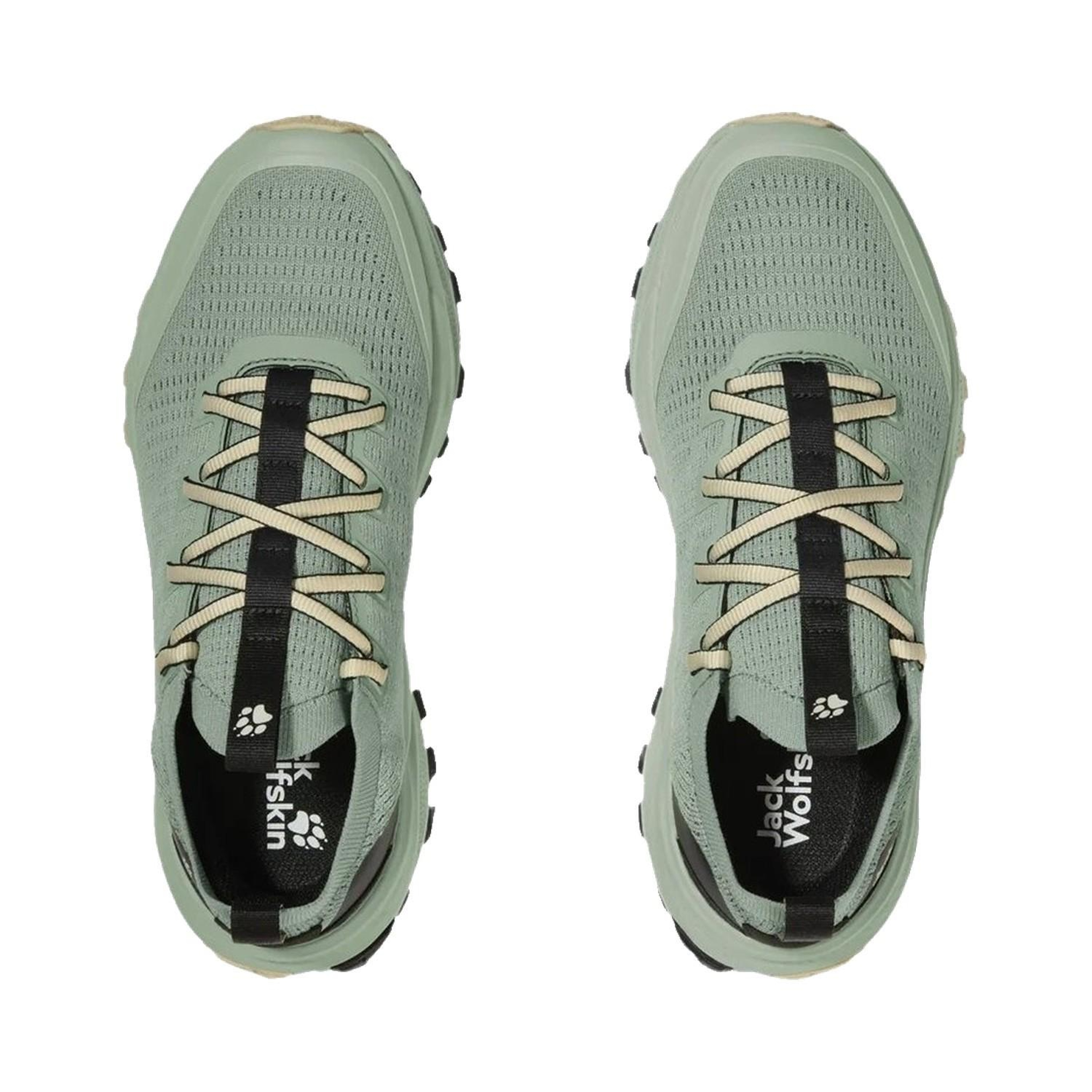 Jack Wolfskin Ps Trail Knit Low Kadın Yeşil Outdoor Ayakkabı
