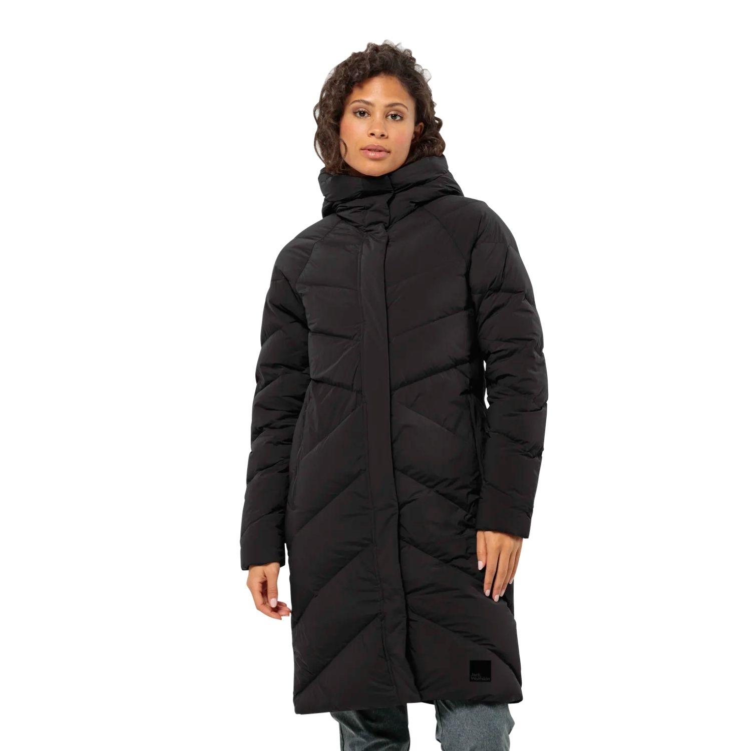Jack Wolfskin Marienplatz Rds Kadın Siyah Outdoor Ceketi