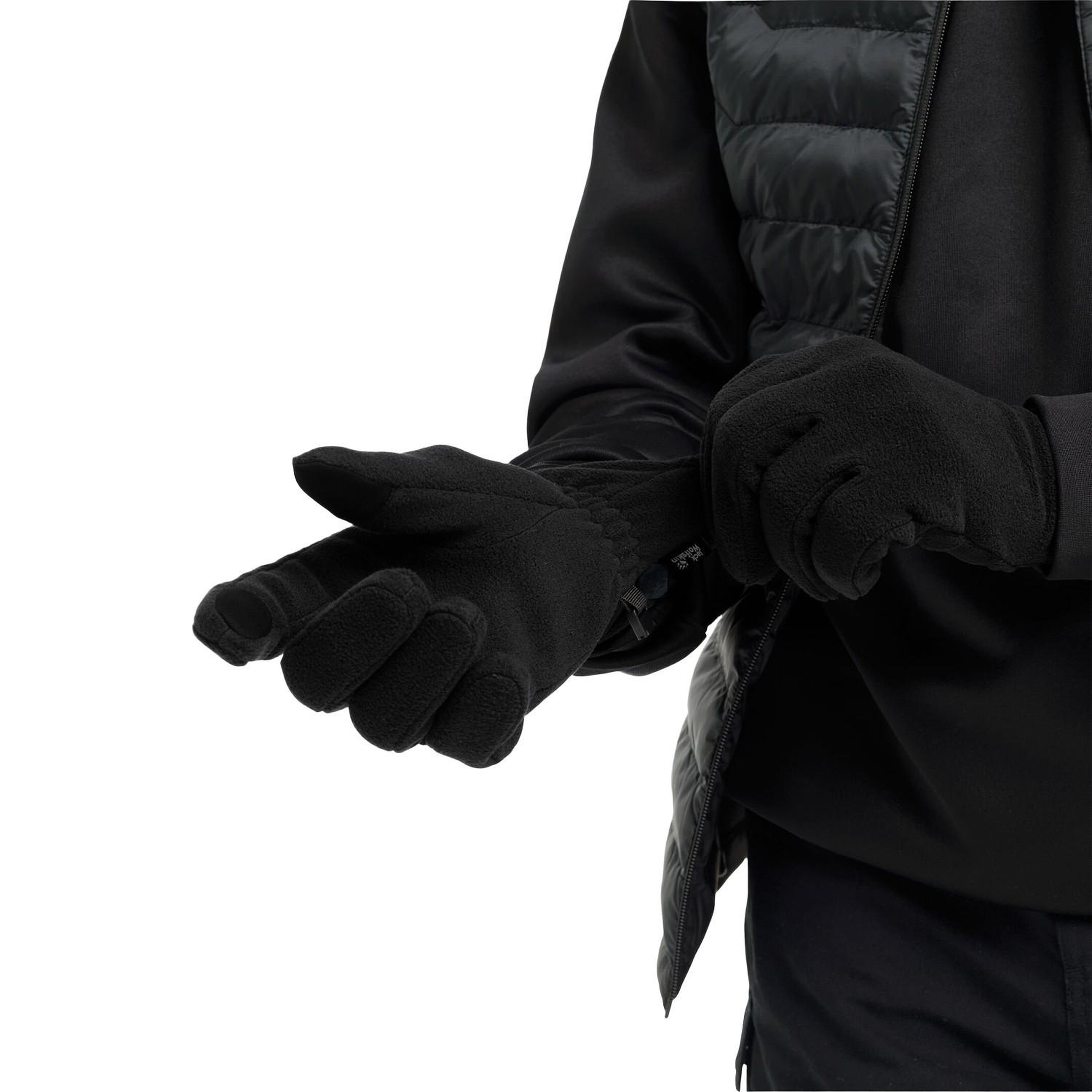 Jack Wolfskin Real Stuff Glove Unisex Siyah Eldiven
