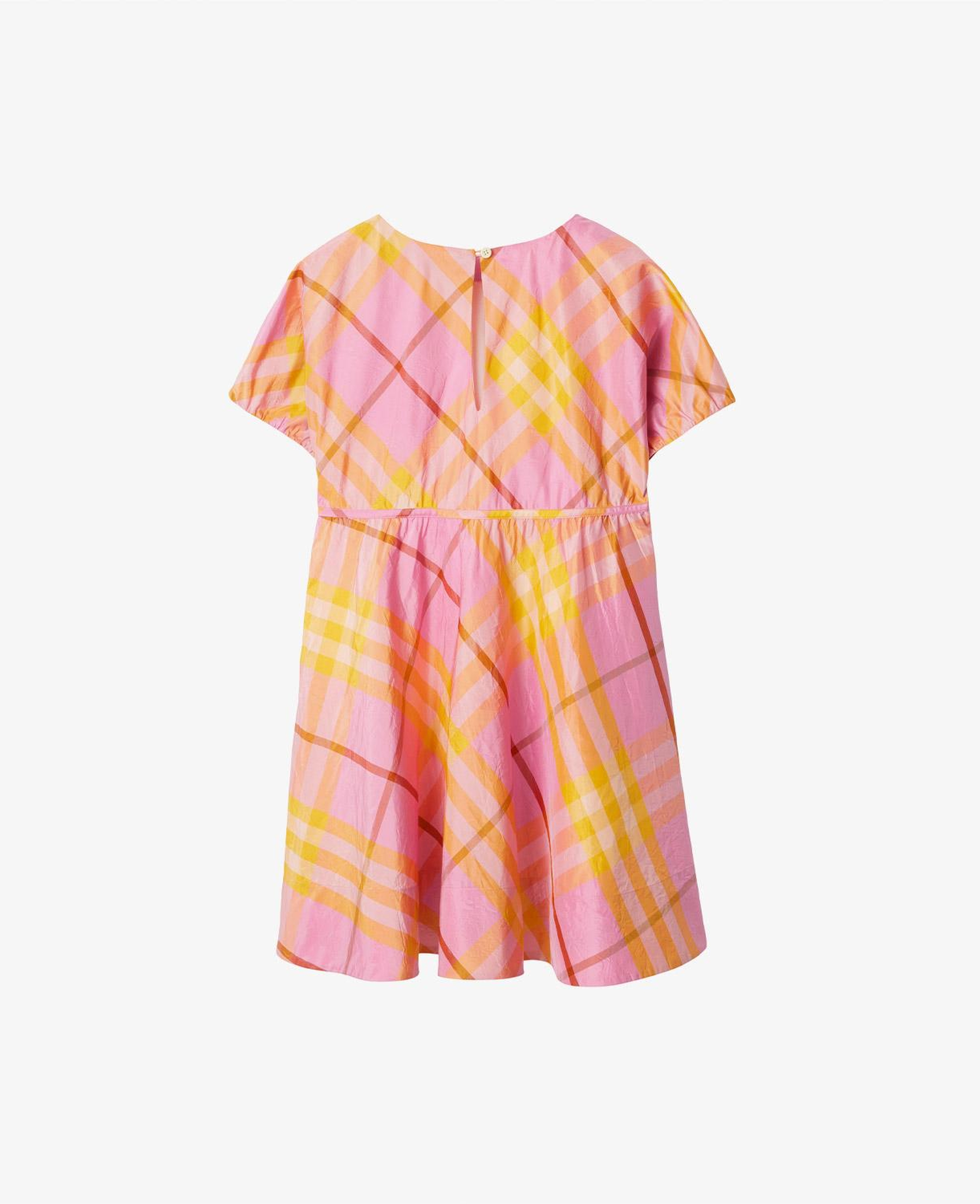 Burberry Çocuk Pembe İpek Elbise