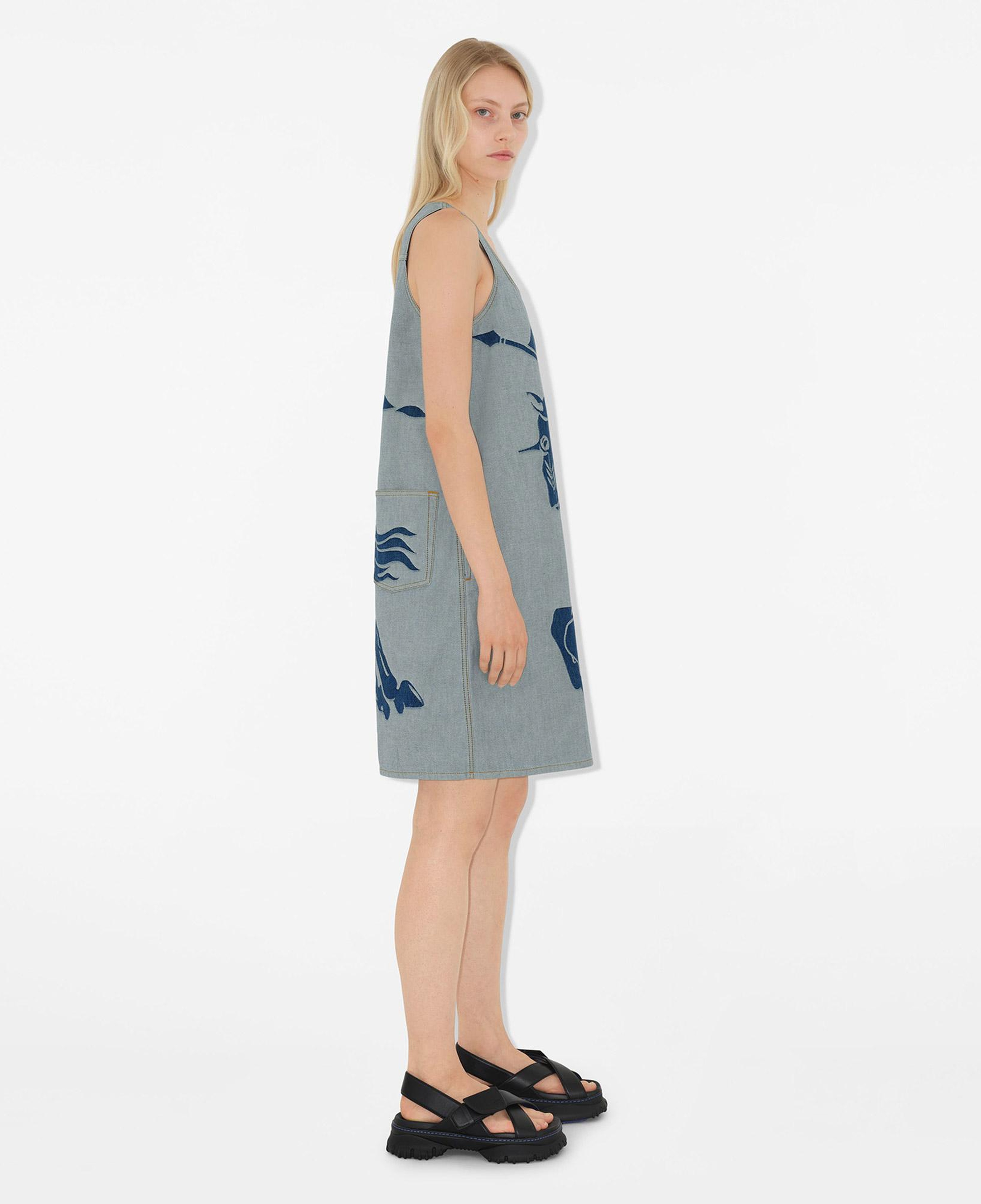 Burberry Kadın Mavi Elbise
