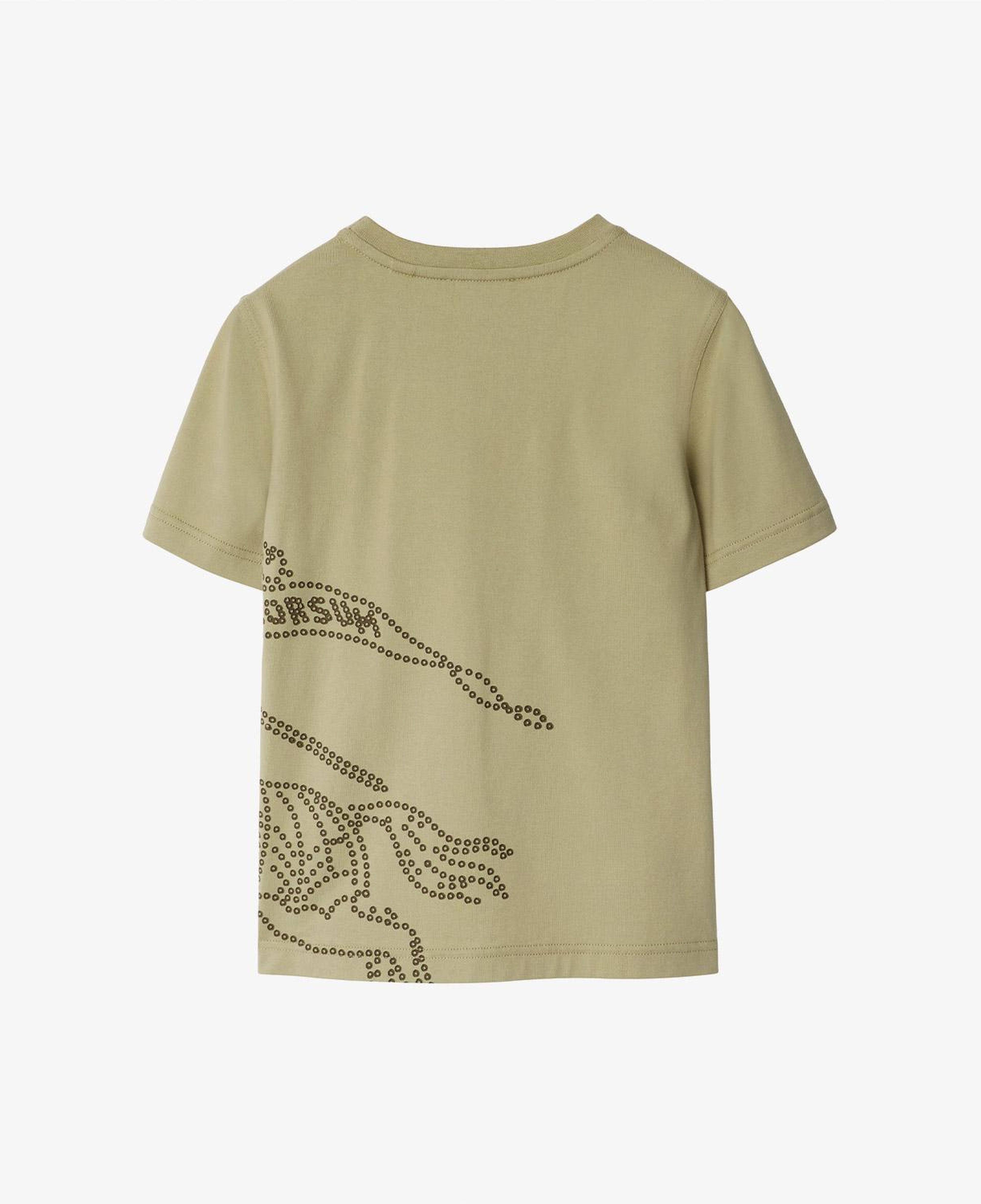 Burberry Çocuk Haki Pamuk T-Shirt