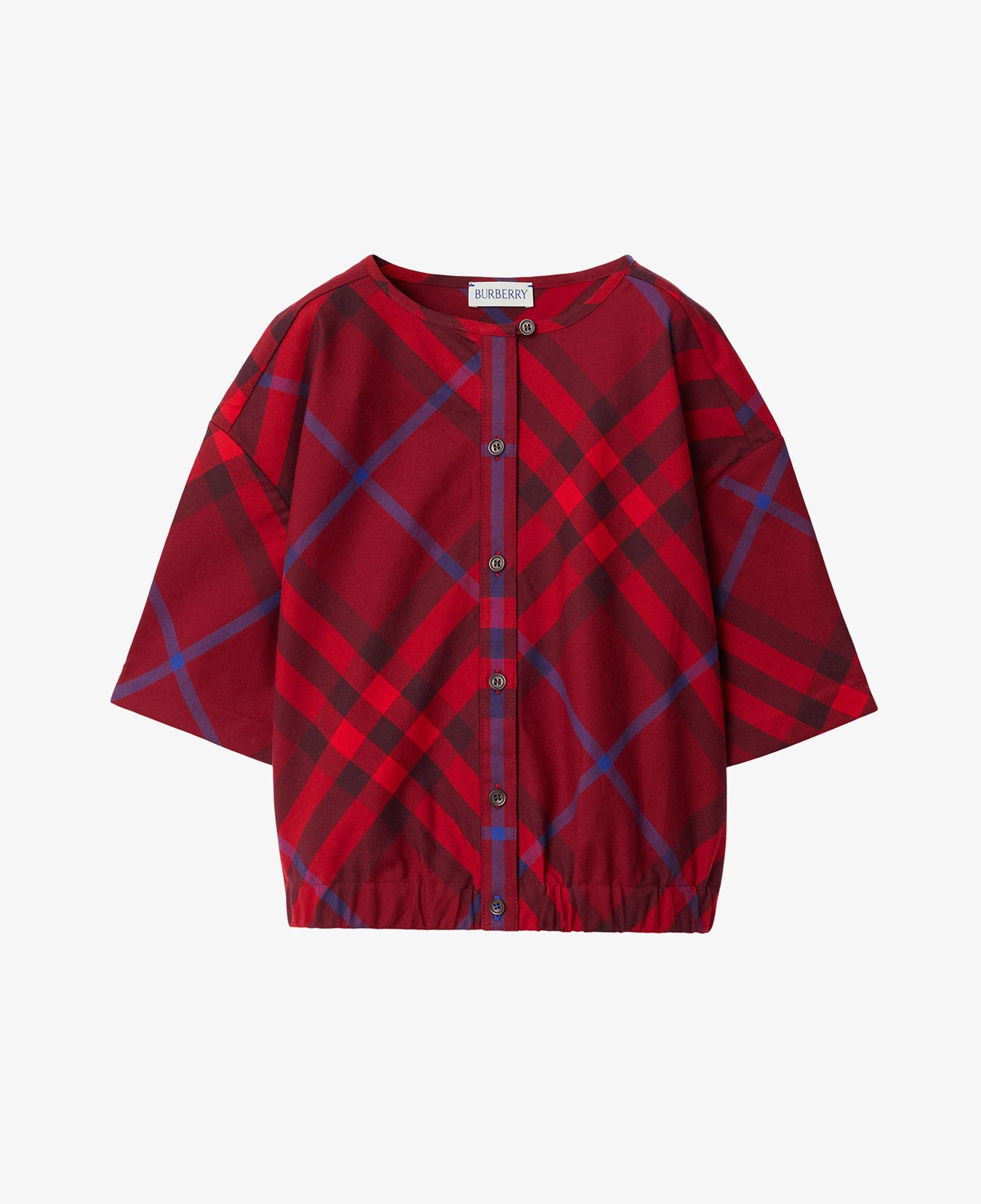 Burberry Çocuk Kırmızı Gömlek
