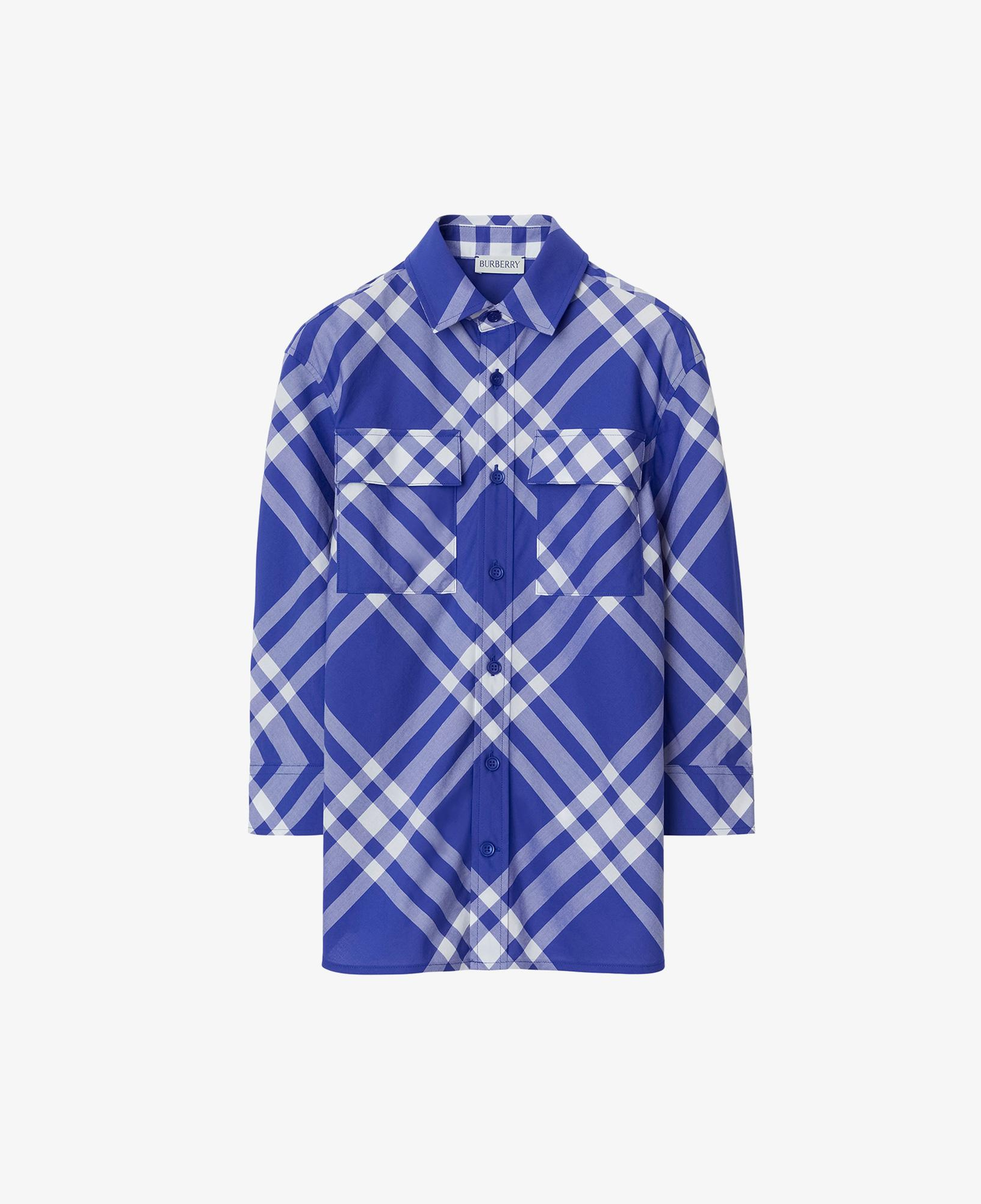 Burberry Çocuk Mavi Gömlek