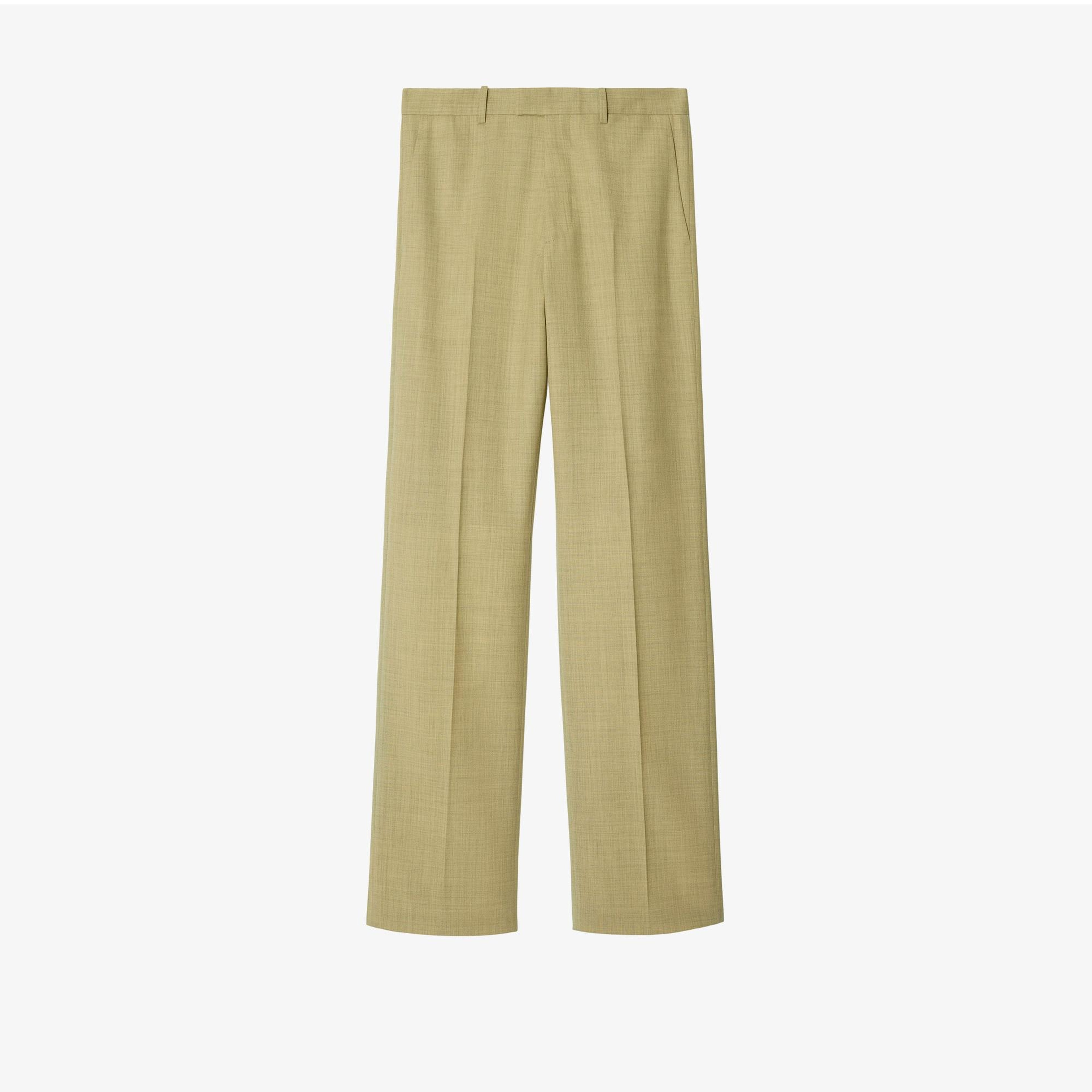 Burberry Erkek Yeşil Pantolon