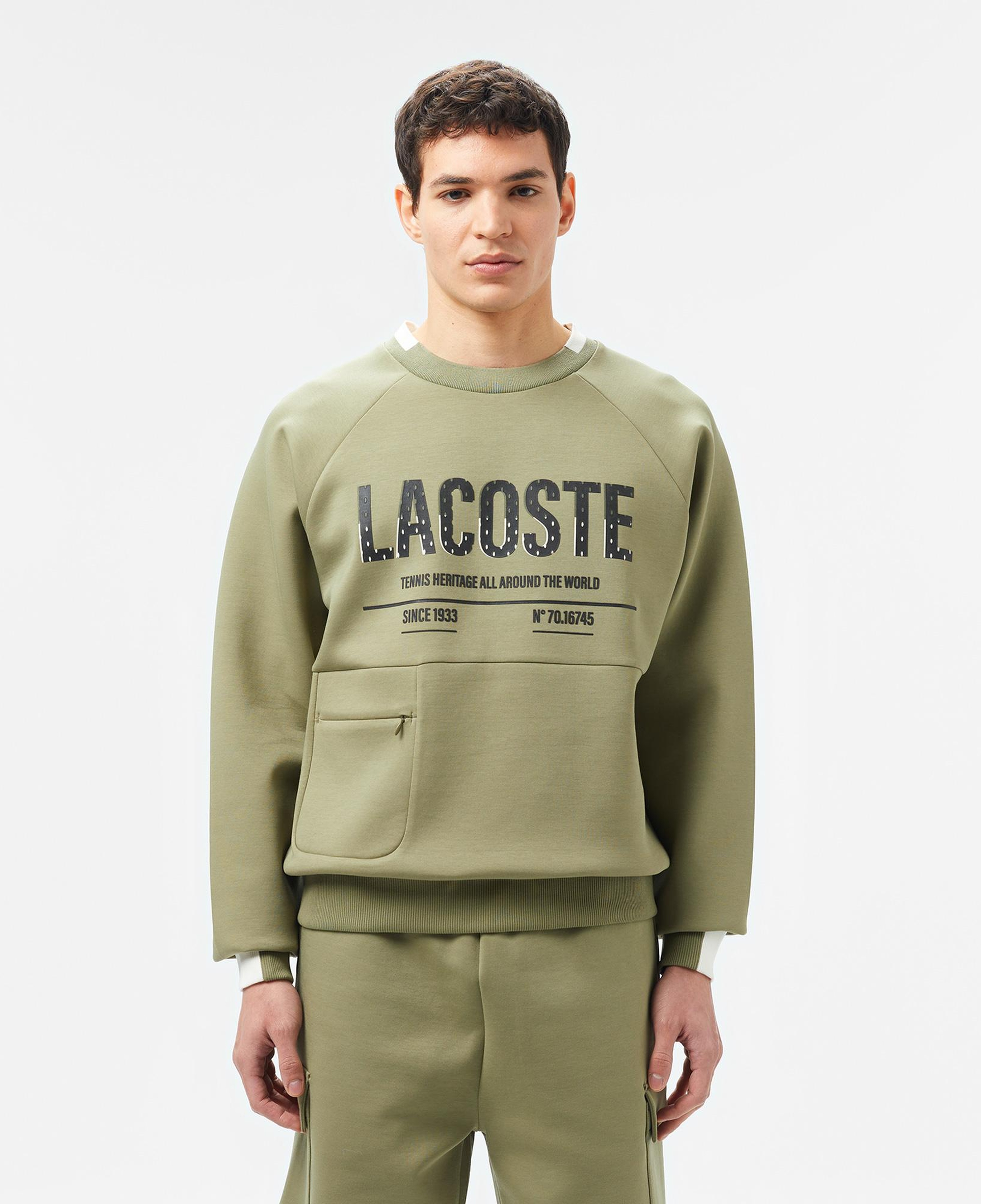 Lacoste Erkek Haki Sweatshirt