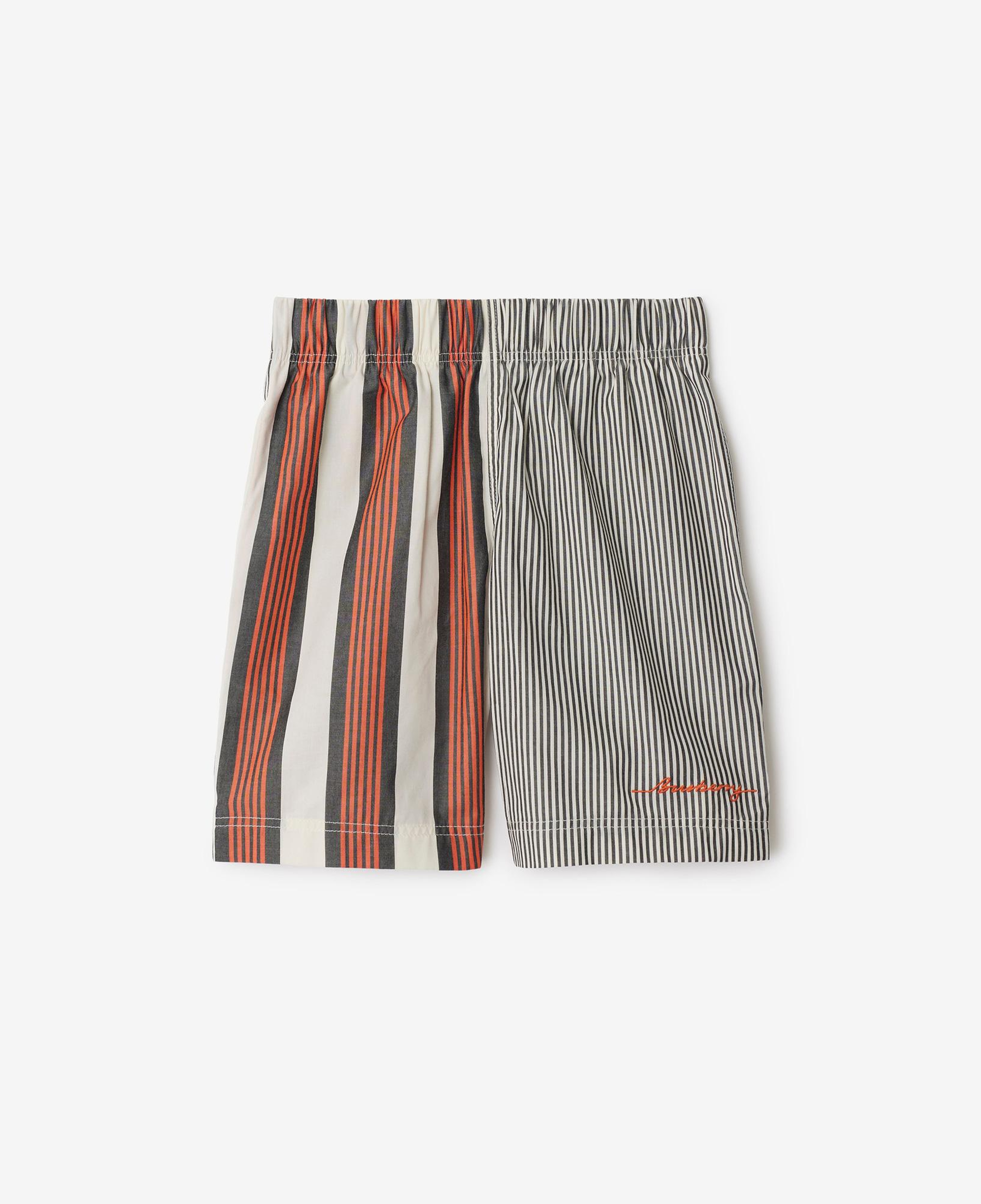 Burberry Felix Striped Cotton Çocuk Renkli Şort