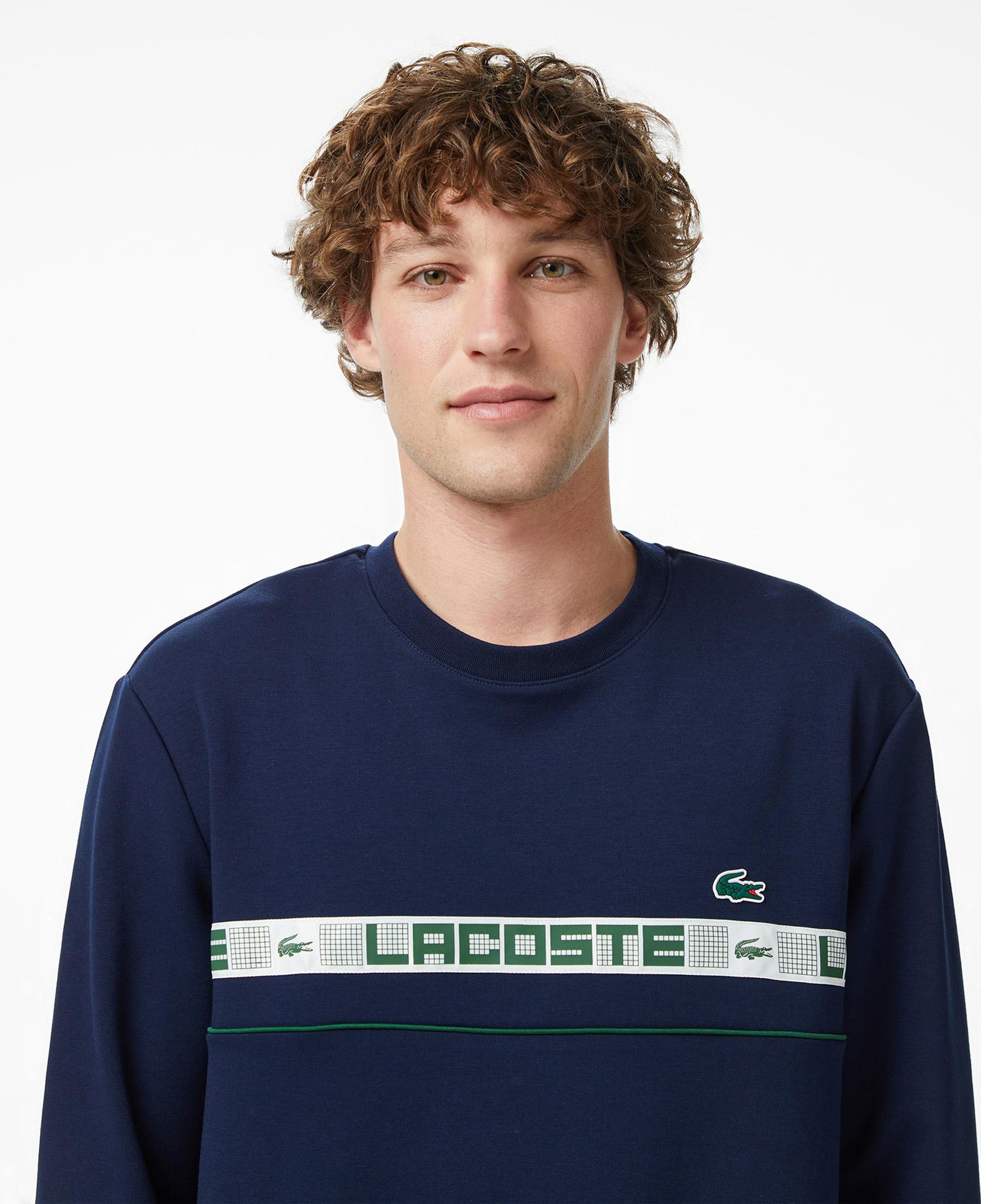 Lacoste Erkek Lacivert Sweatshirt