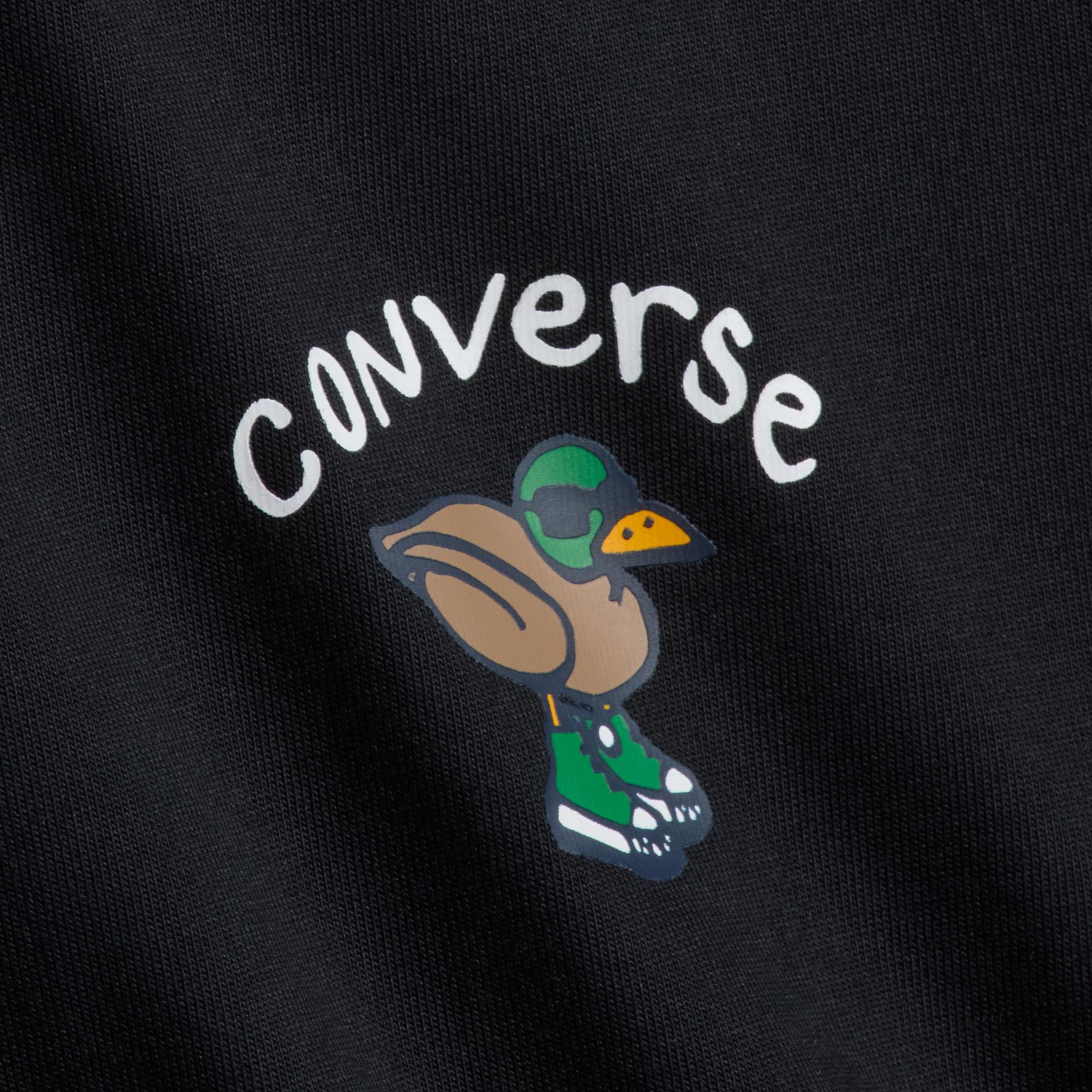 Converse Swimming Pool Erkek Siyah T-Shirt