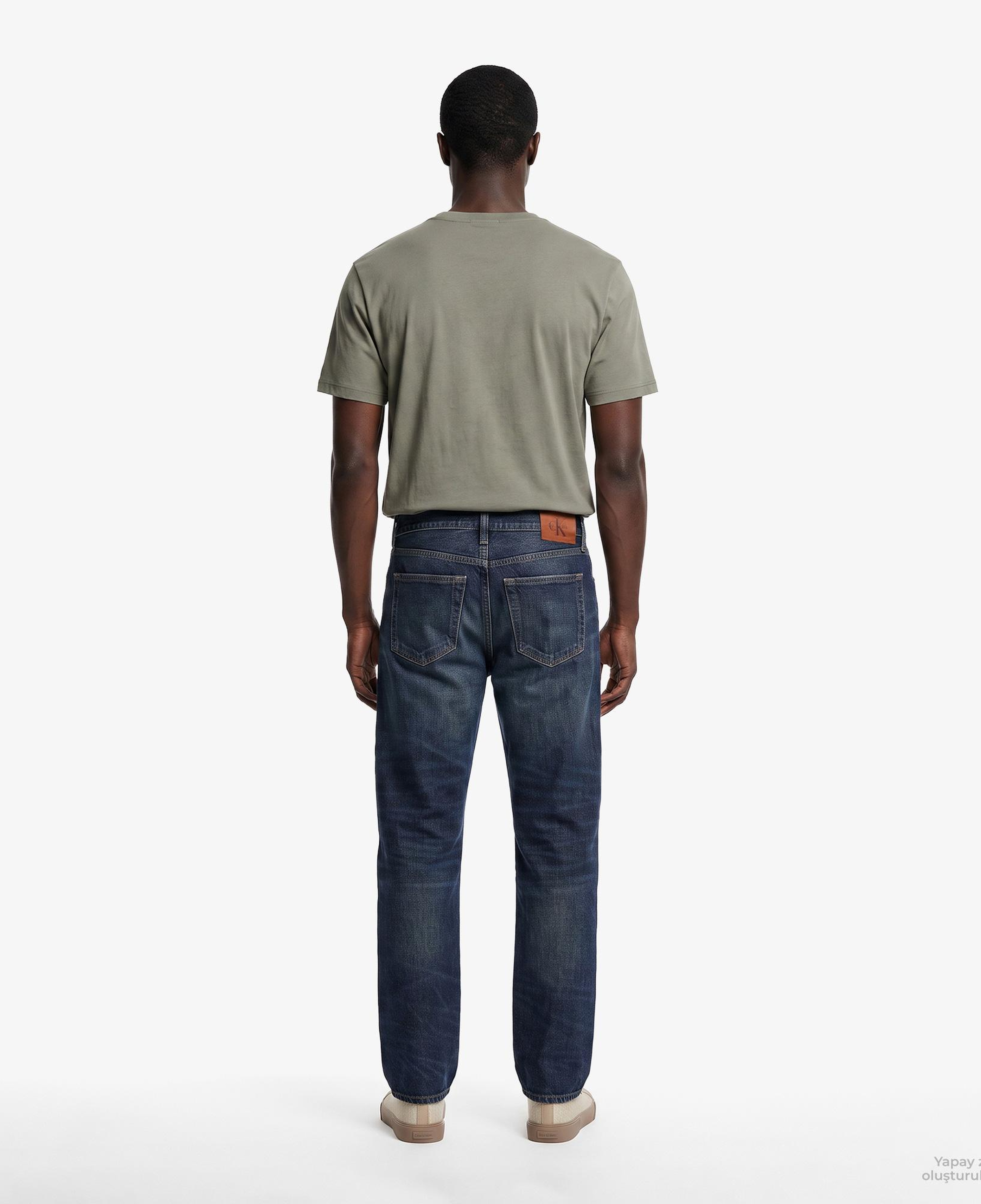 Calvin Klein 90S Straight Timber Erkek Mavi Jean