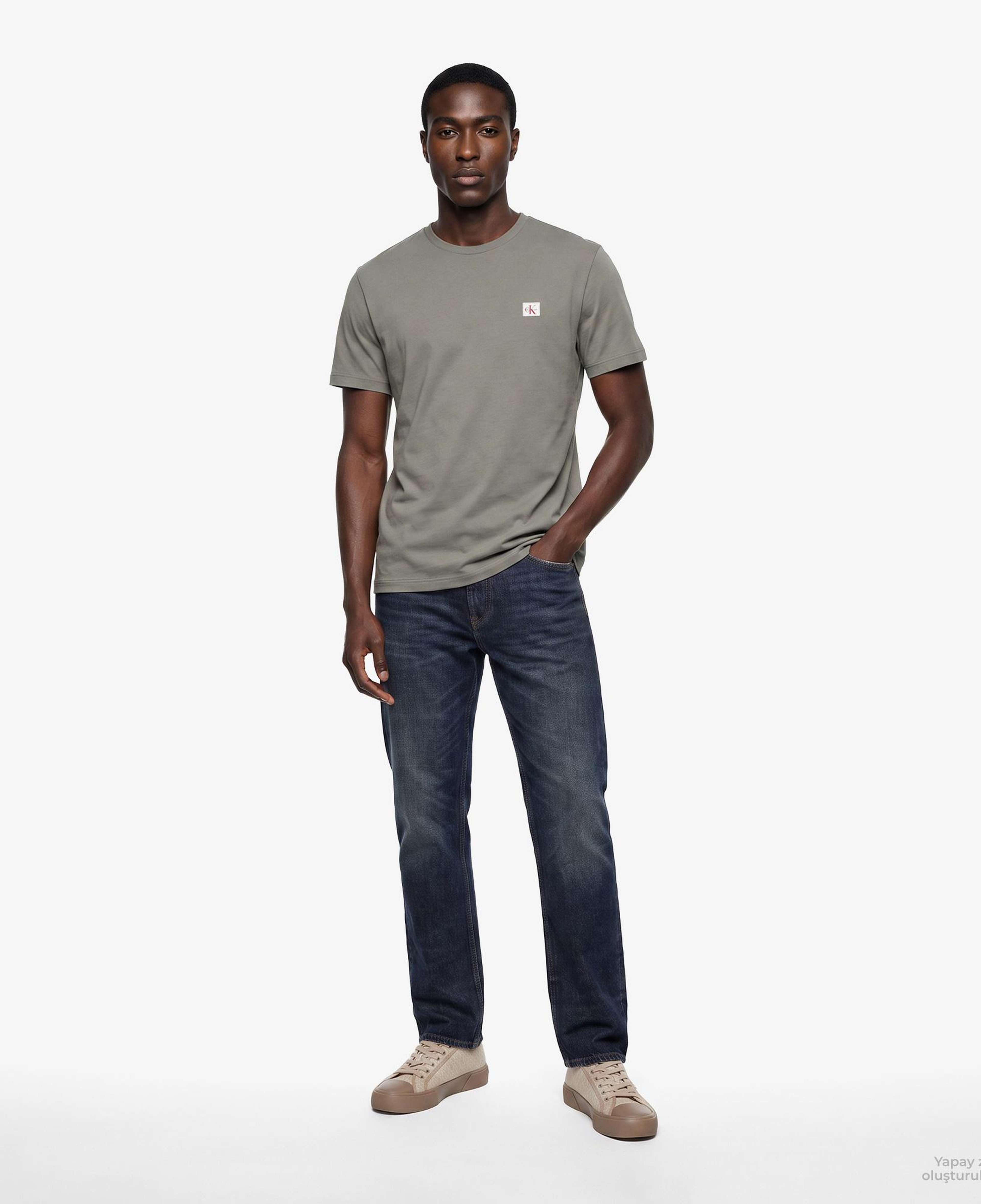 Calvin Klein 90S Straight Timber Erkek Mavi Jean