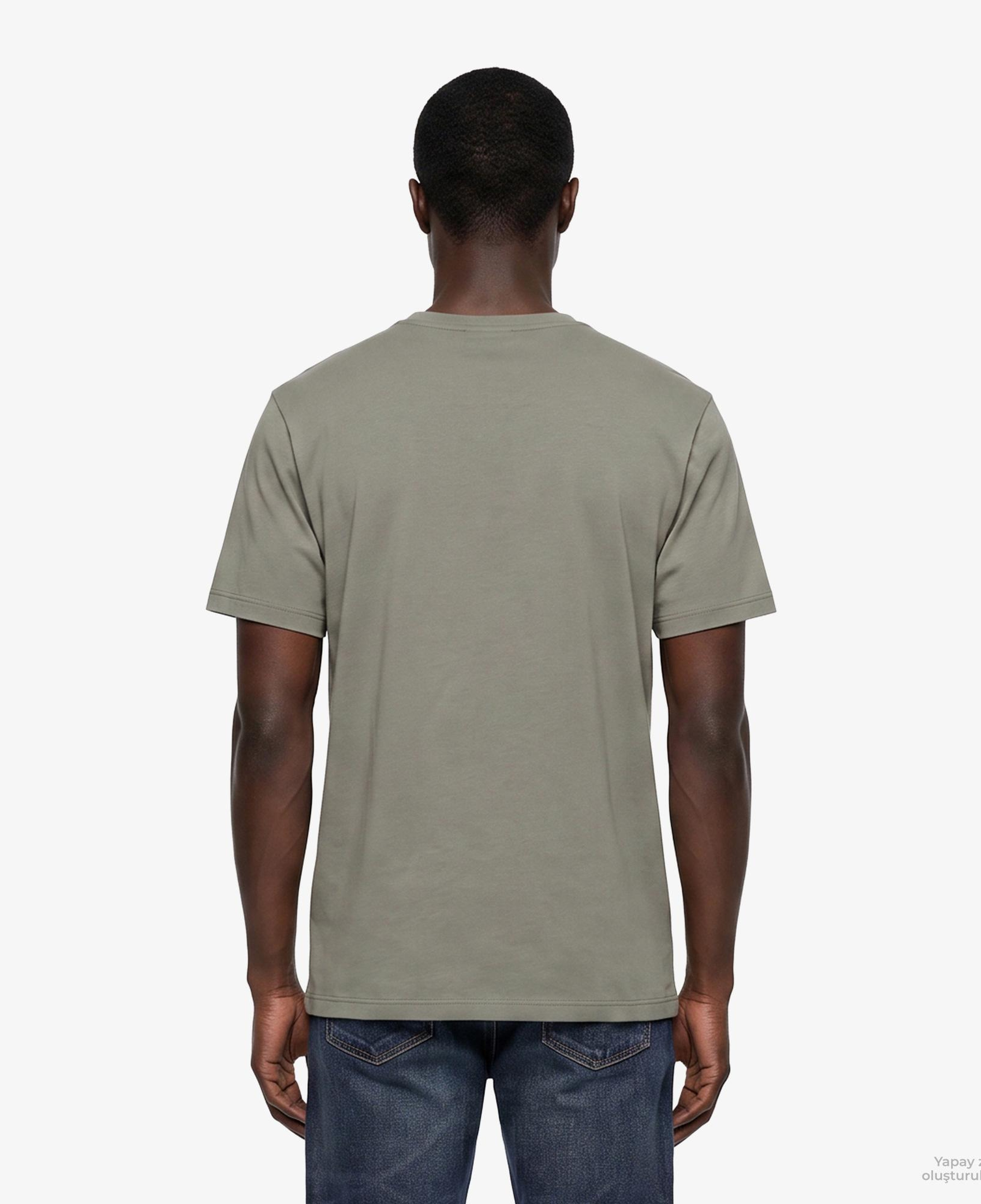 Calvin Klein Badge 30S Classic Erkek Bej T-Shirt