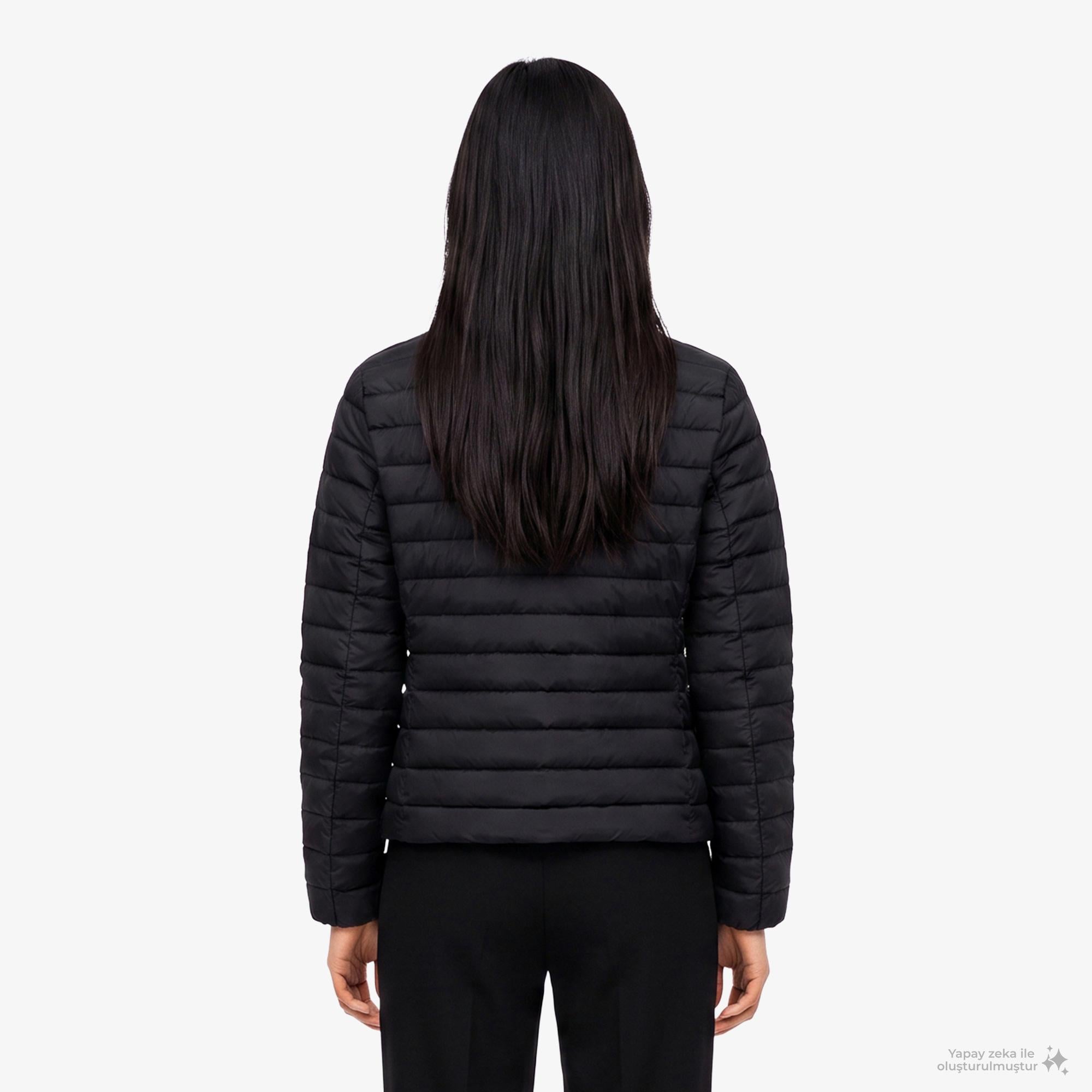 Calvin Klein Short Packable Puffer Kadın Siyah Ceket