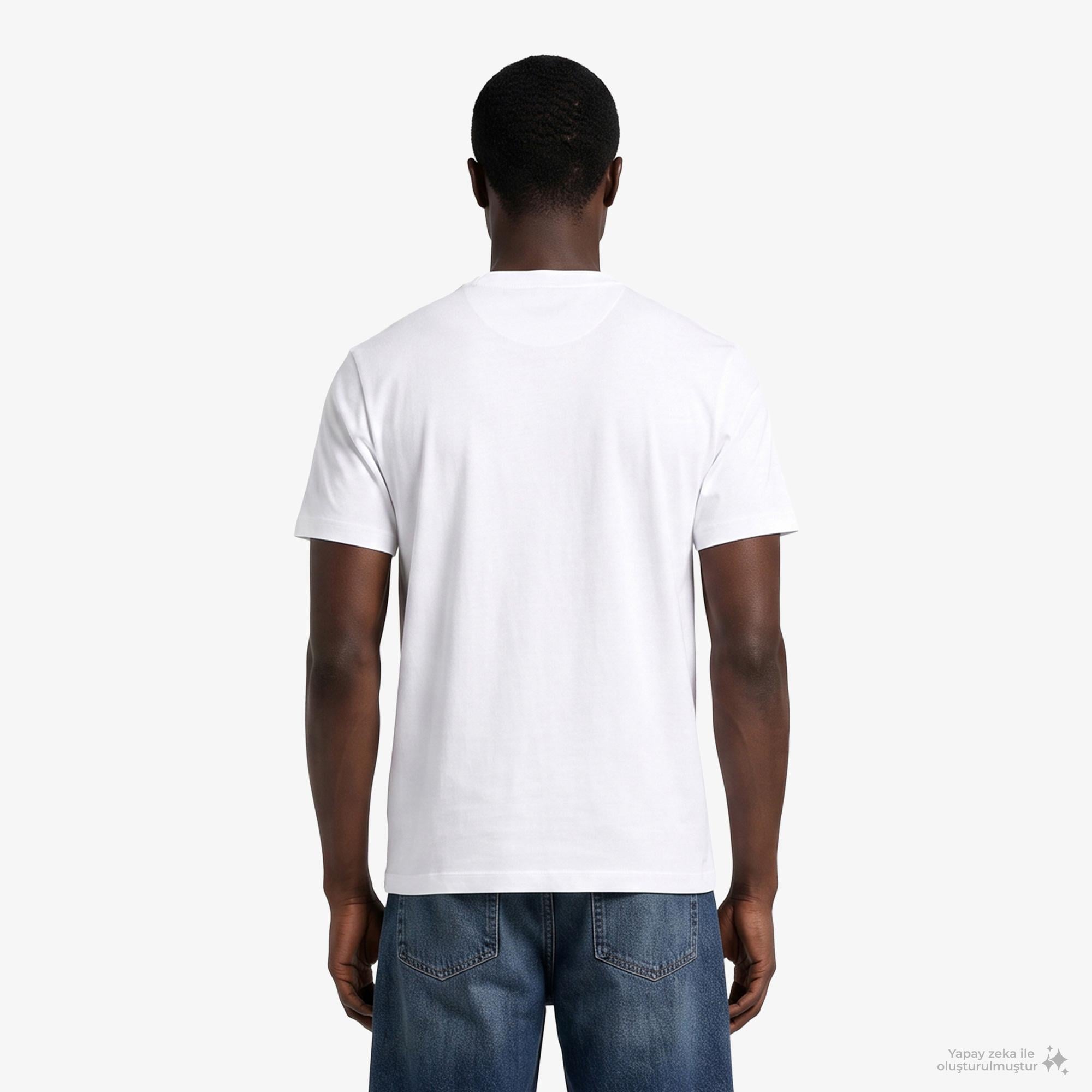 Calvin Klein Regular Institutional Logo Erkek Beyaz T-Shirt