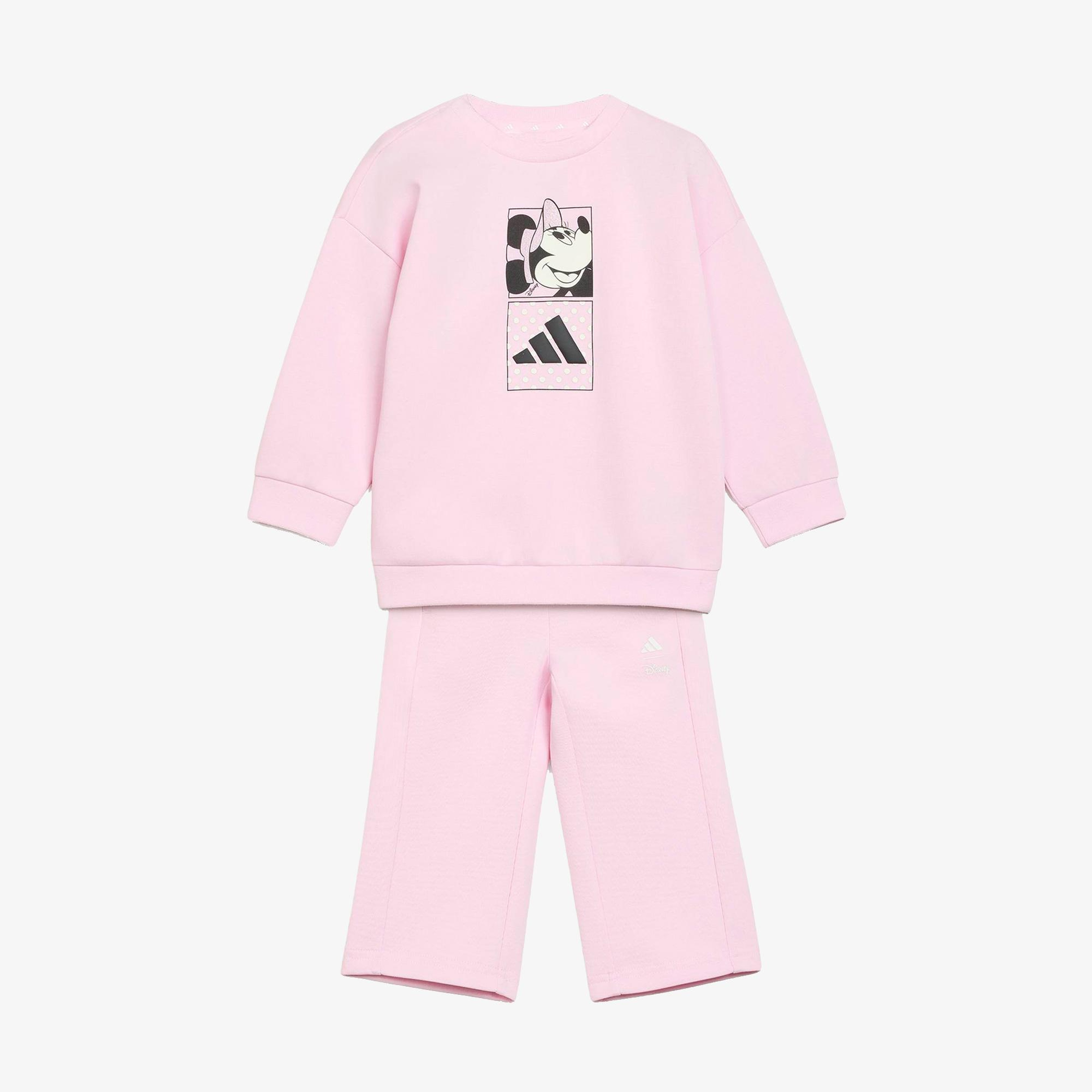 adidas I Disney Mi Jog Çocuk Pembe Eşofman Takımı