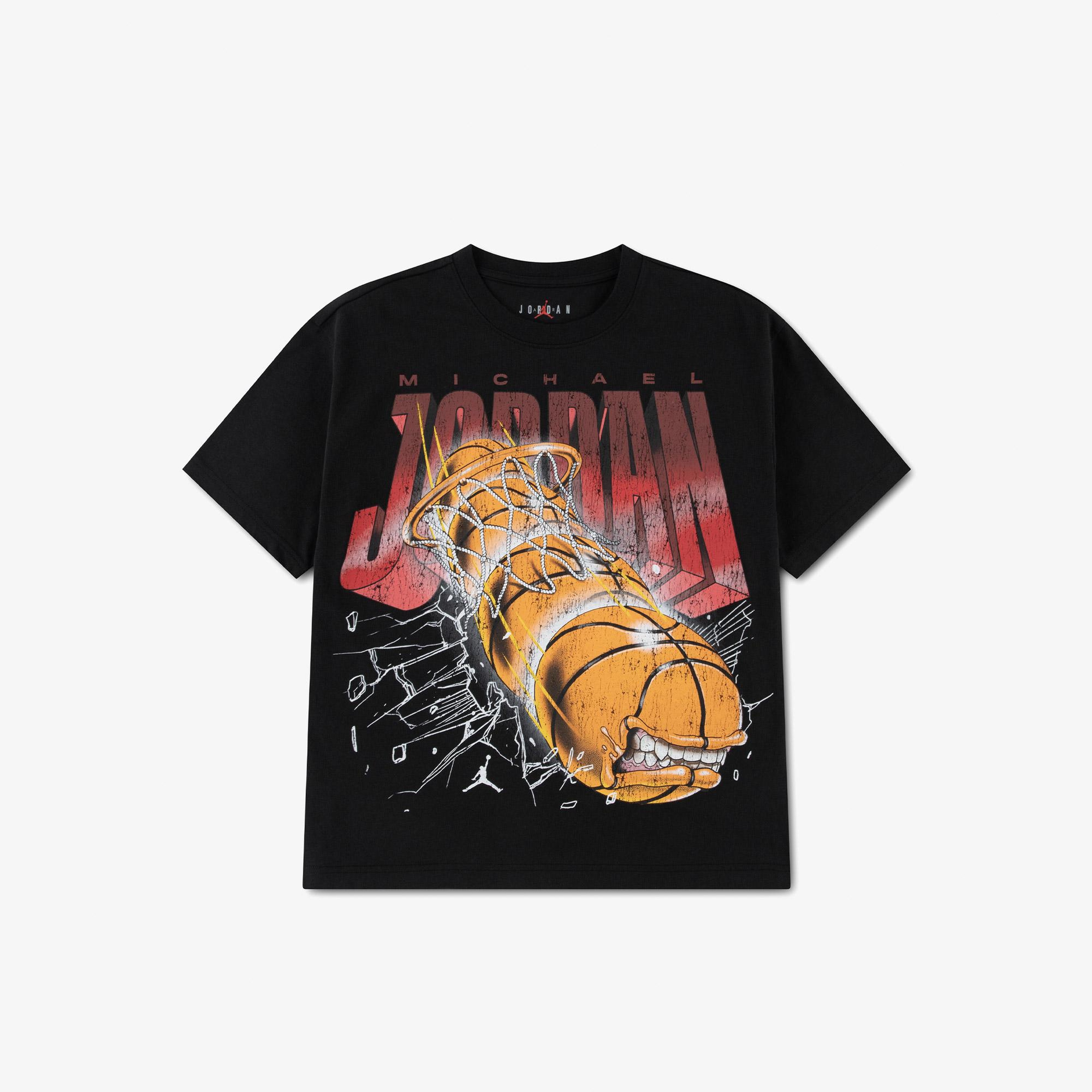 Jordan Monster Ball Çocuk Siyah T-Shirt