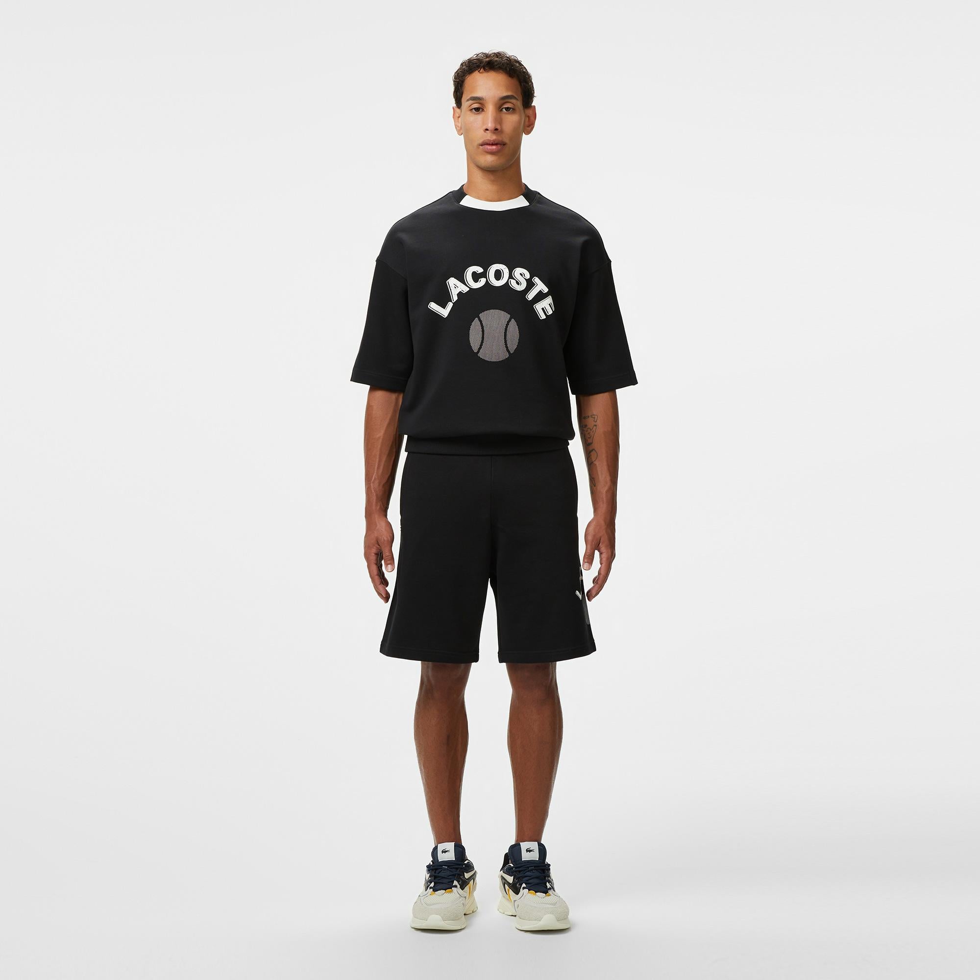 Lacoste Erkek Siyah Sweatshirt