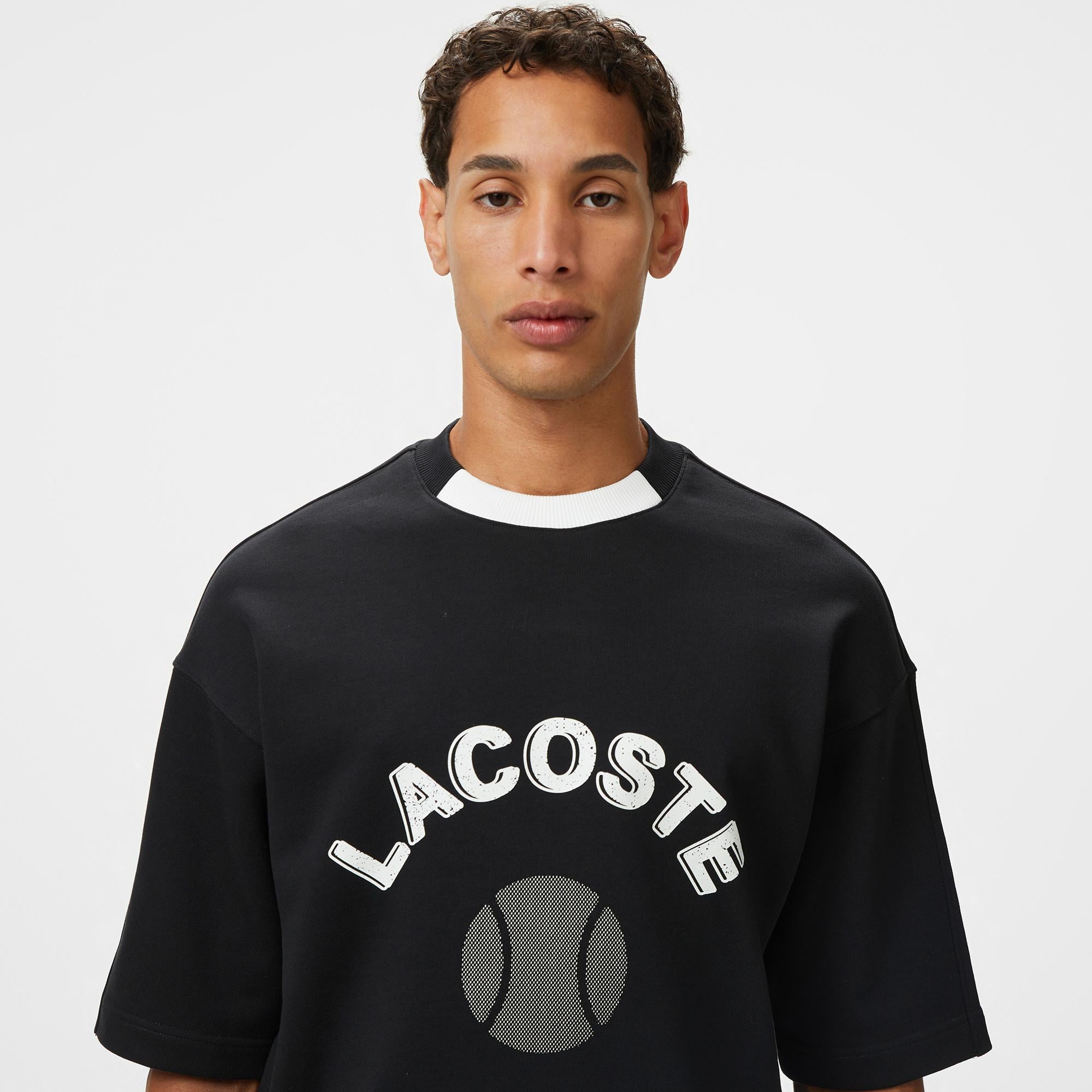 Lacoste Erkek Siyah Sweatshirt