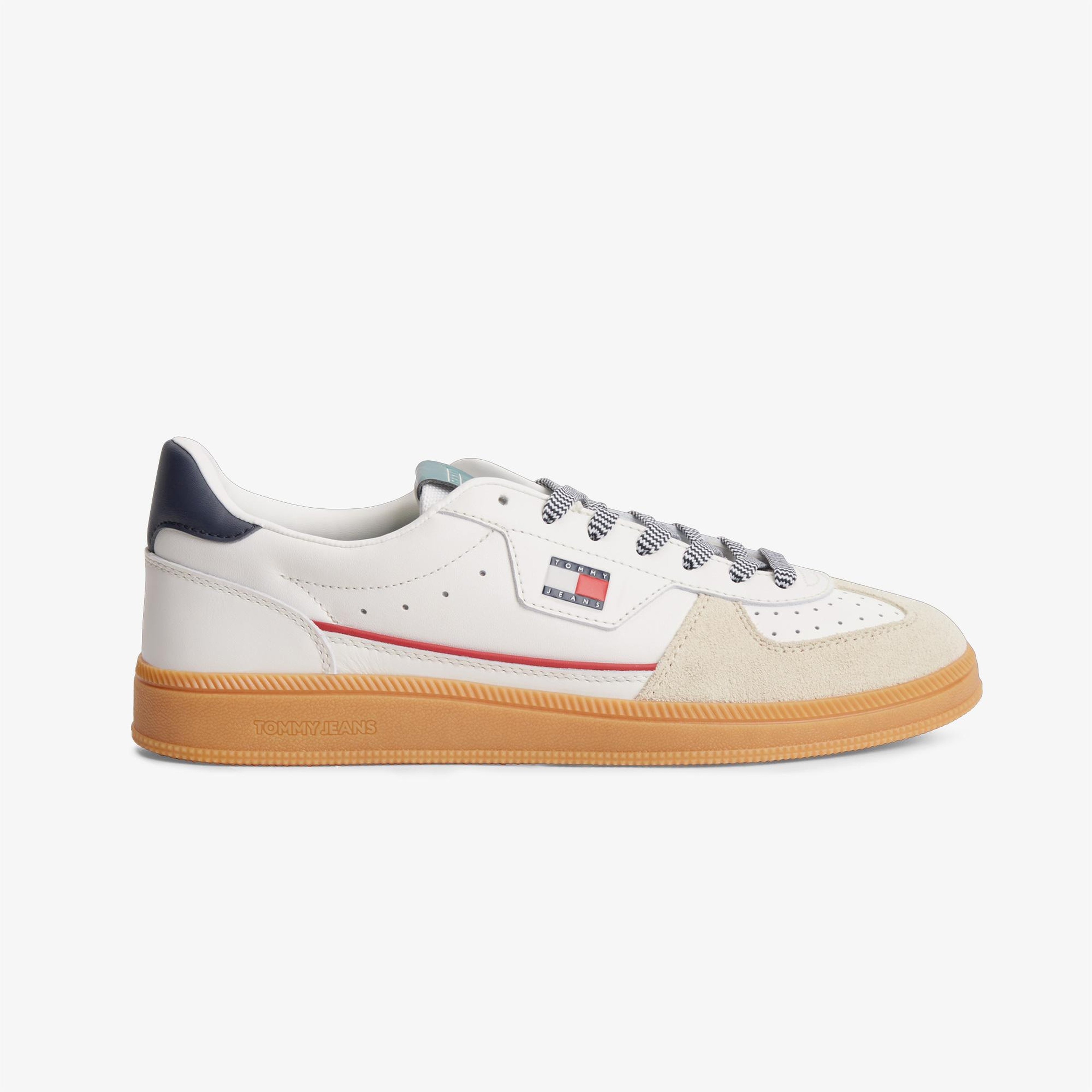 Tommy Hilfiger The Greenwich Edge Leather Erkek Bej Spor Ayakkabı