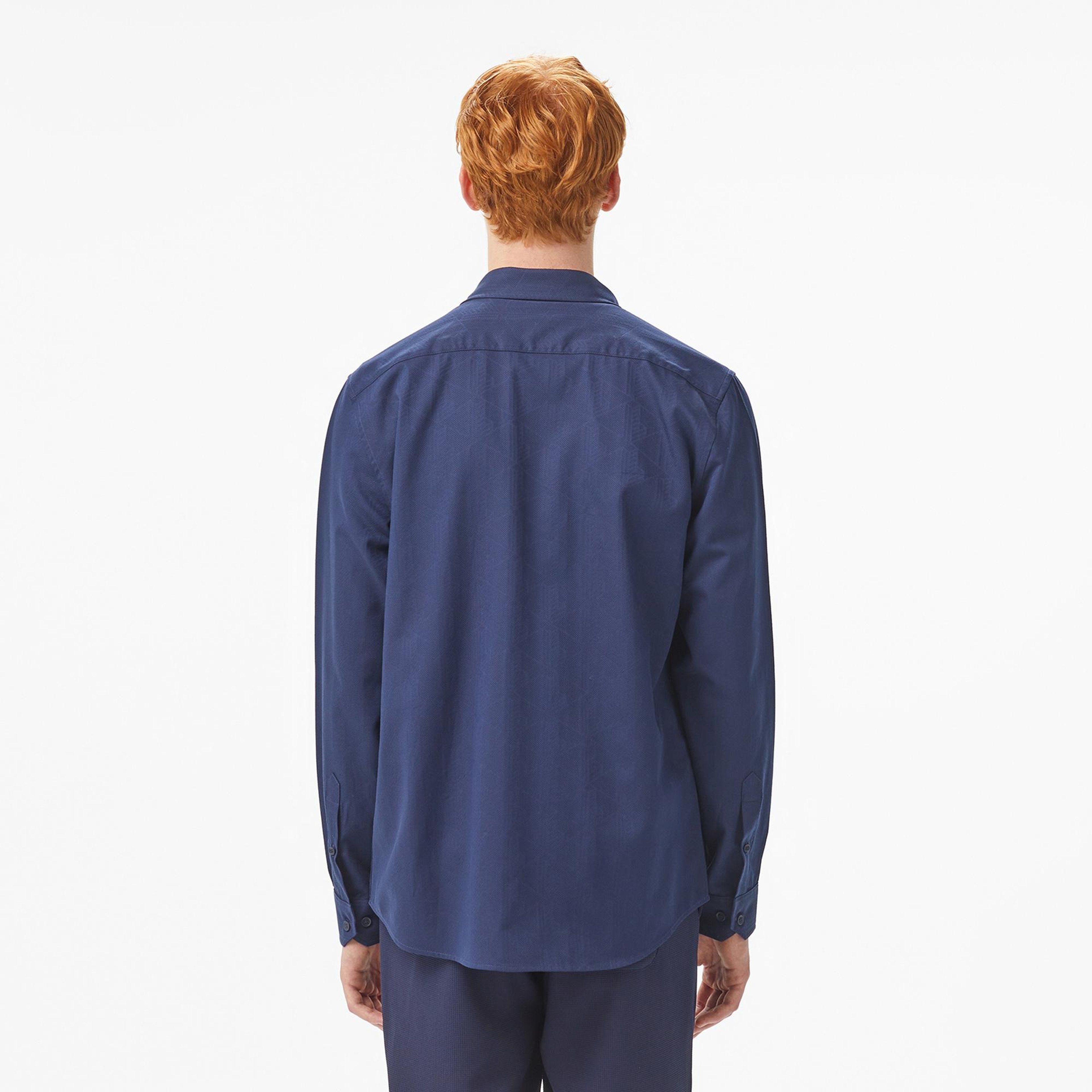 Men's blue shirt