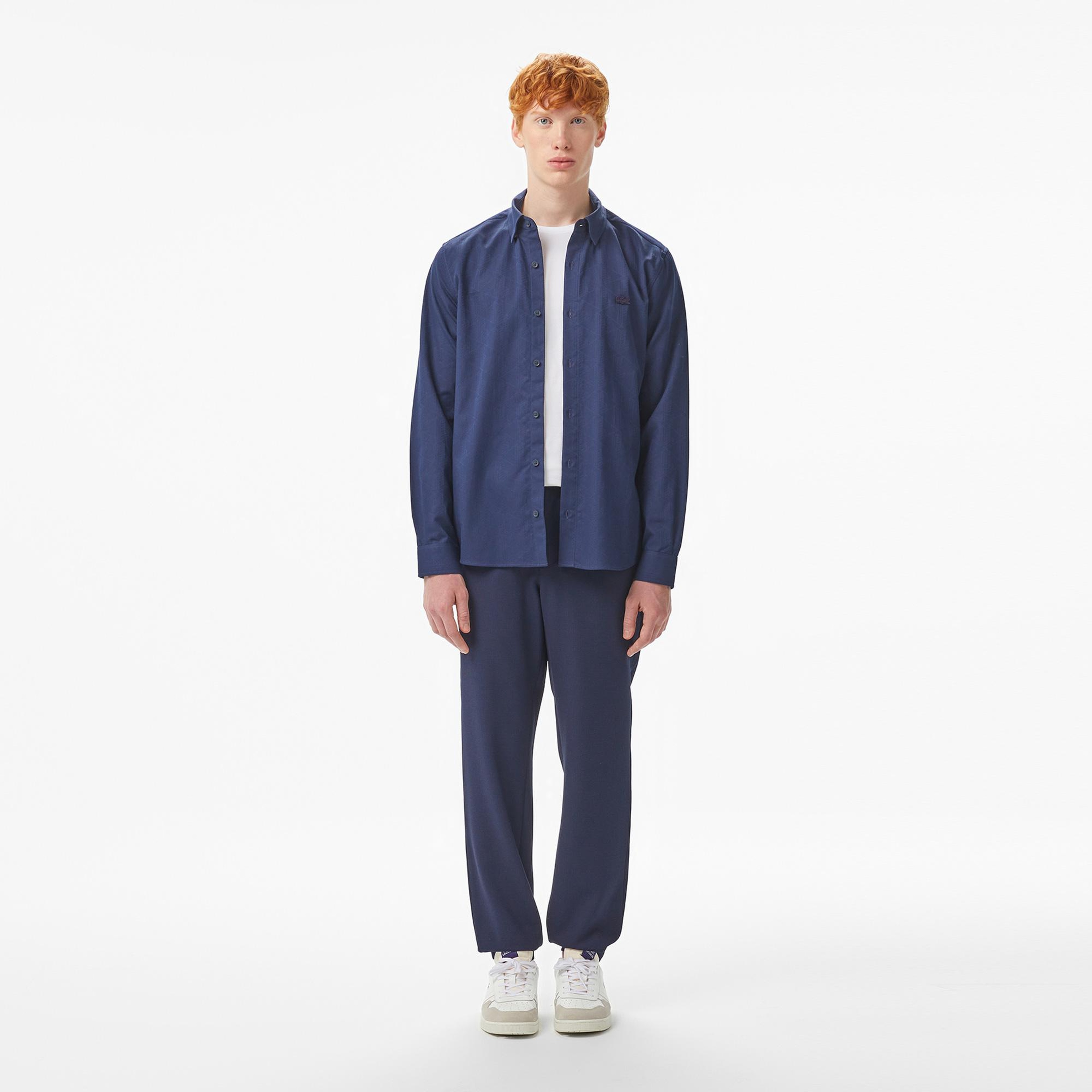 Men's blue shirt