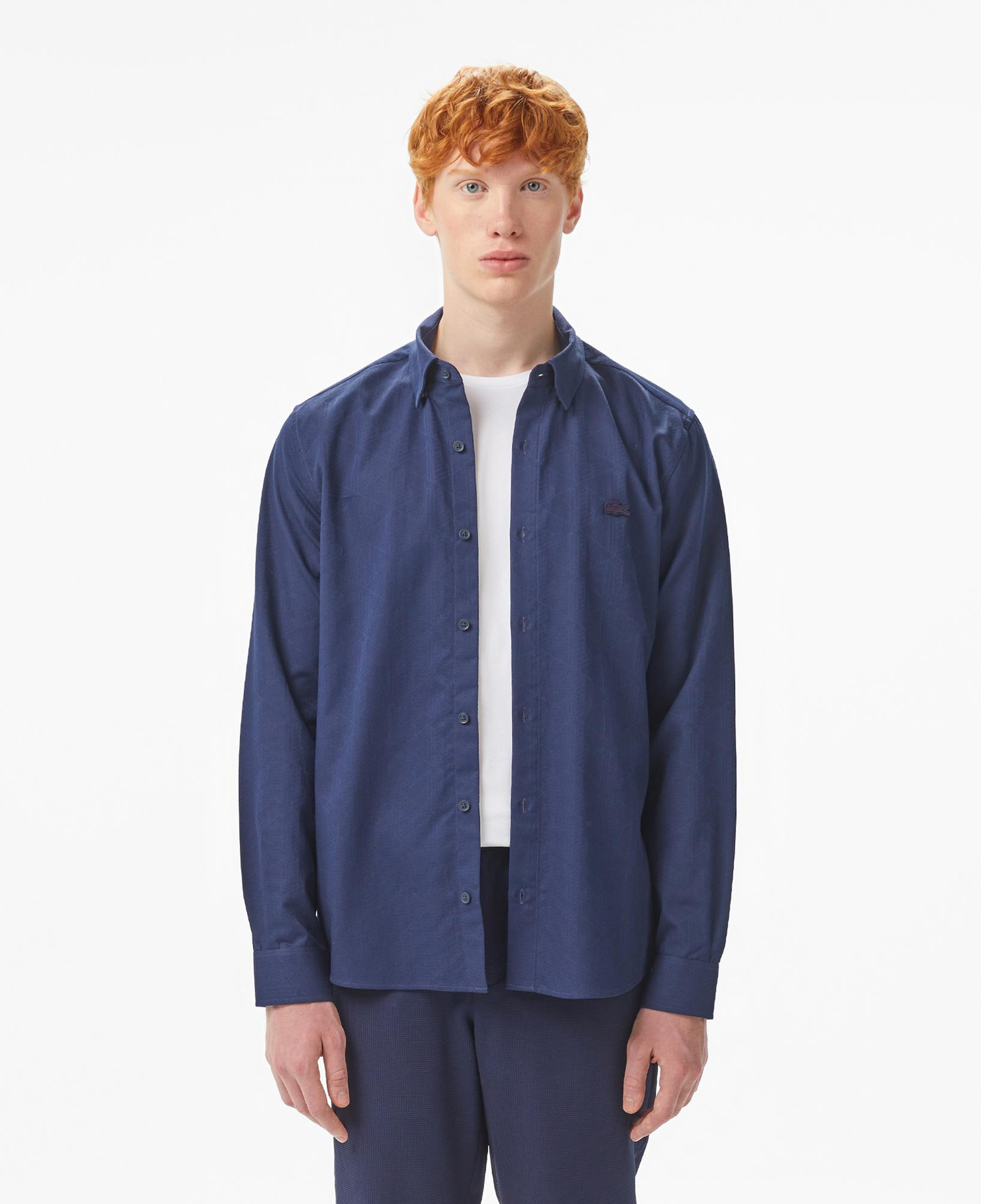 Men's blue shirt