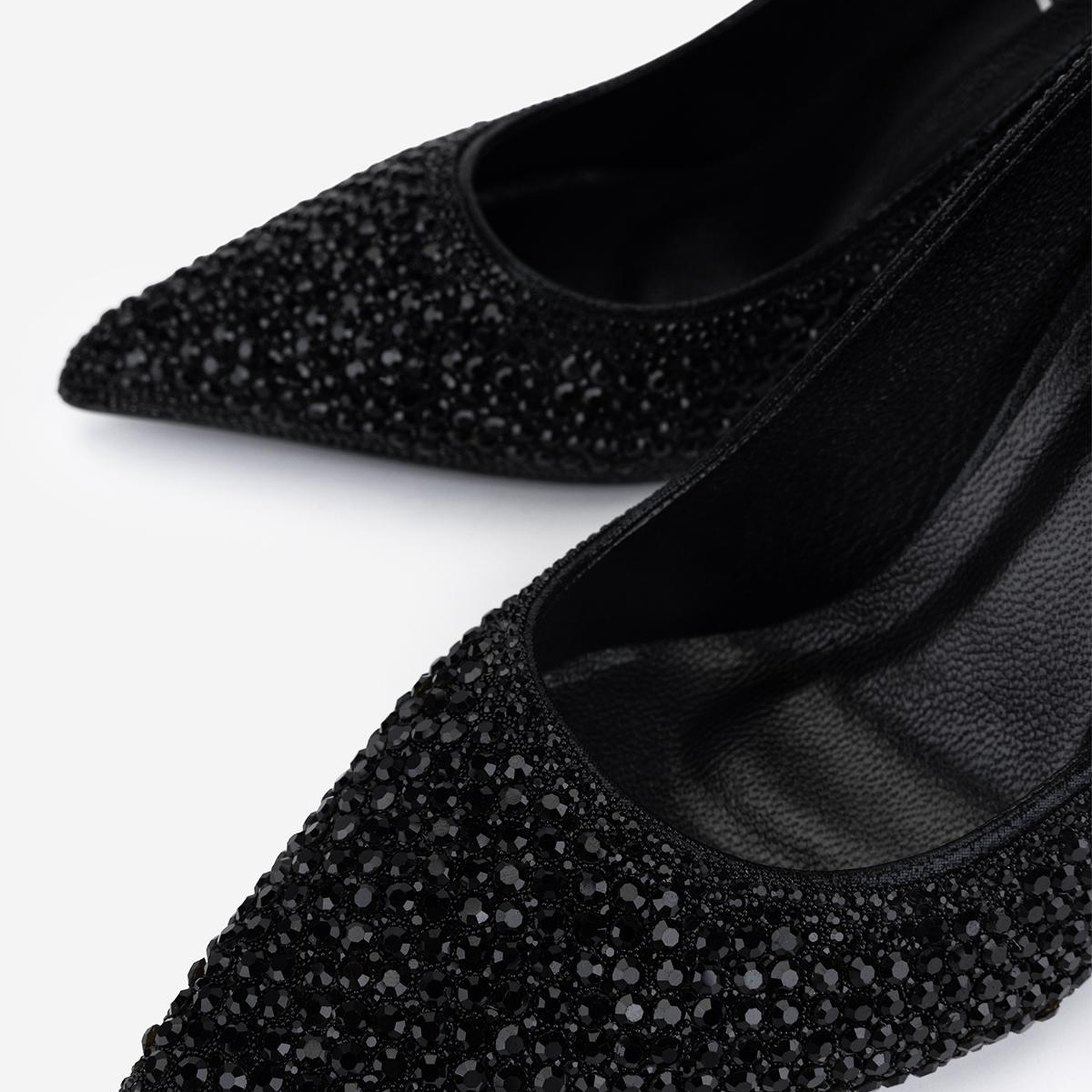 Valmenti Kadın Suni Deri Siyah Stiletto Ayakkabı