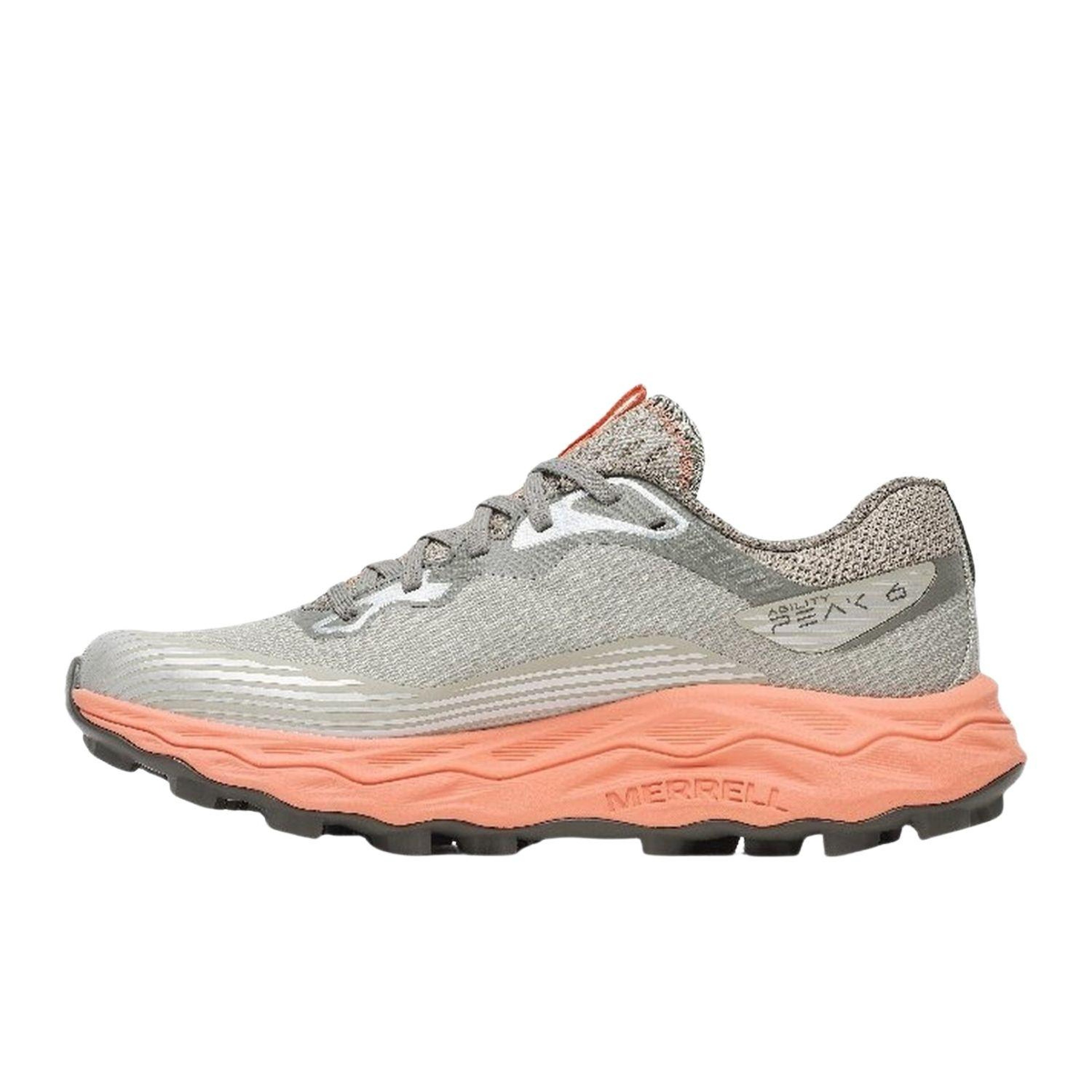 Merrell Agility Peak 6 Gore-Tex Kadın Gri Patika Koşu Ayakkabısı